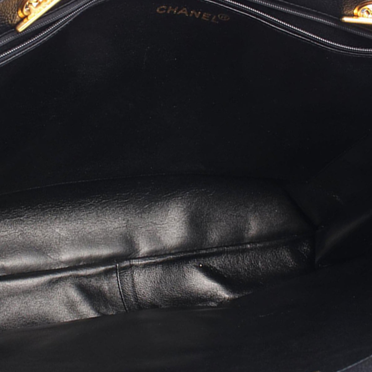 Chanel CC Caviar Chain Tote