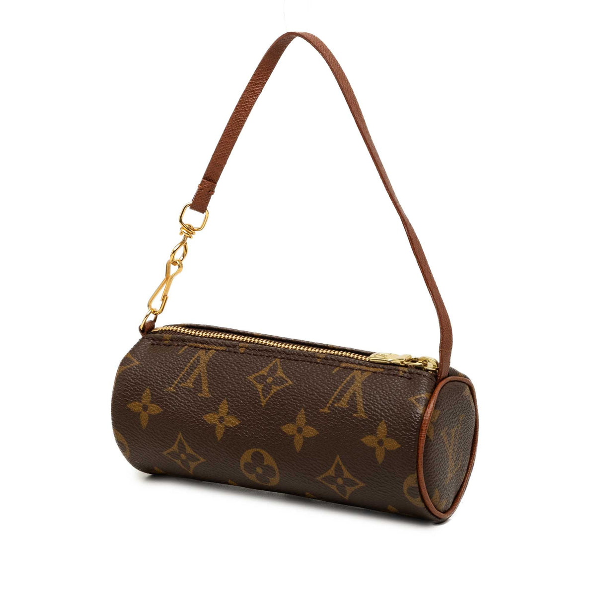 Louis Vuitton Monogram Papillon Pochette — Brown