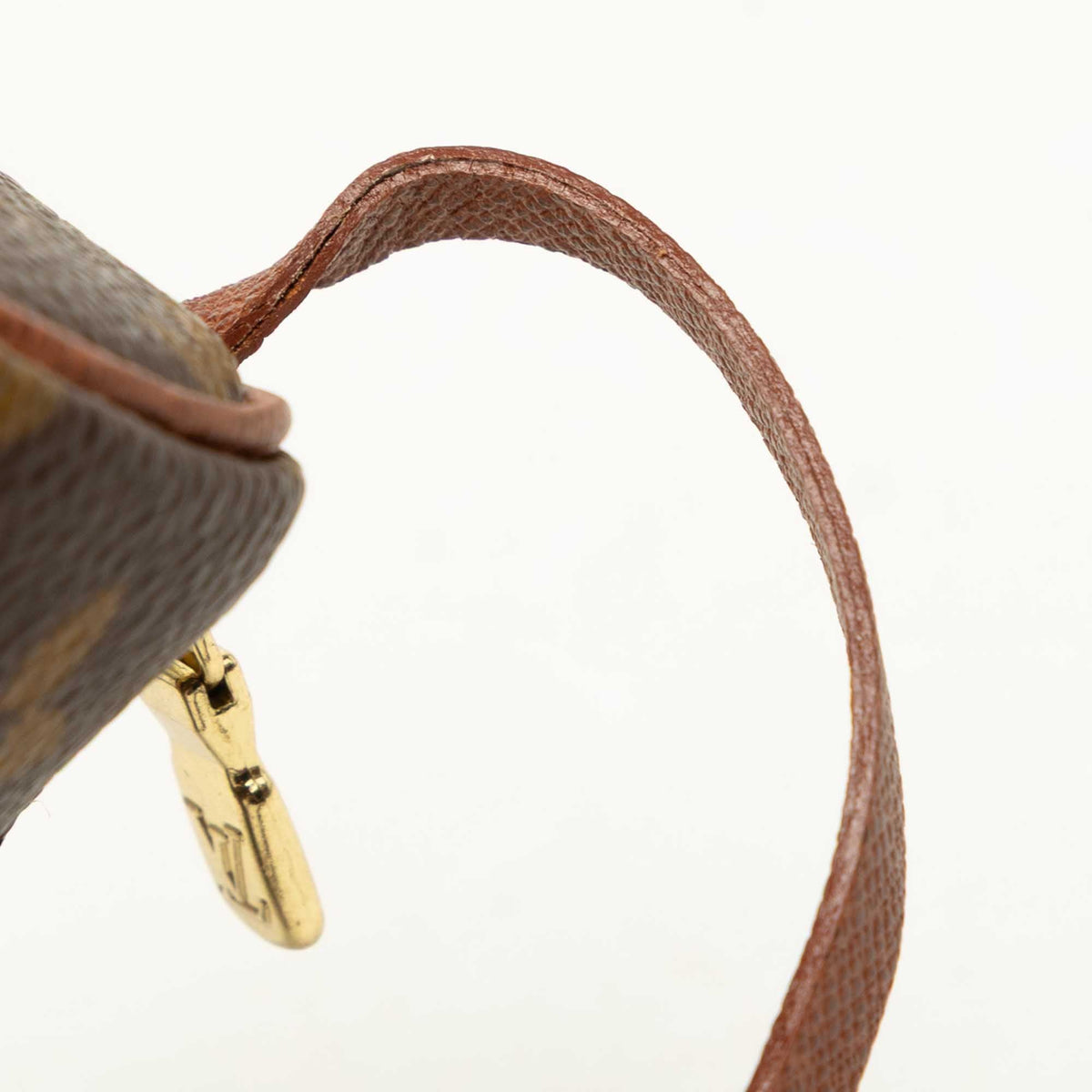 Louis Vuitton Monogram Papillon Pochette — Brown