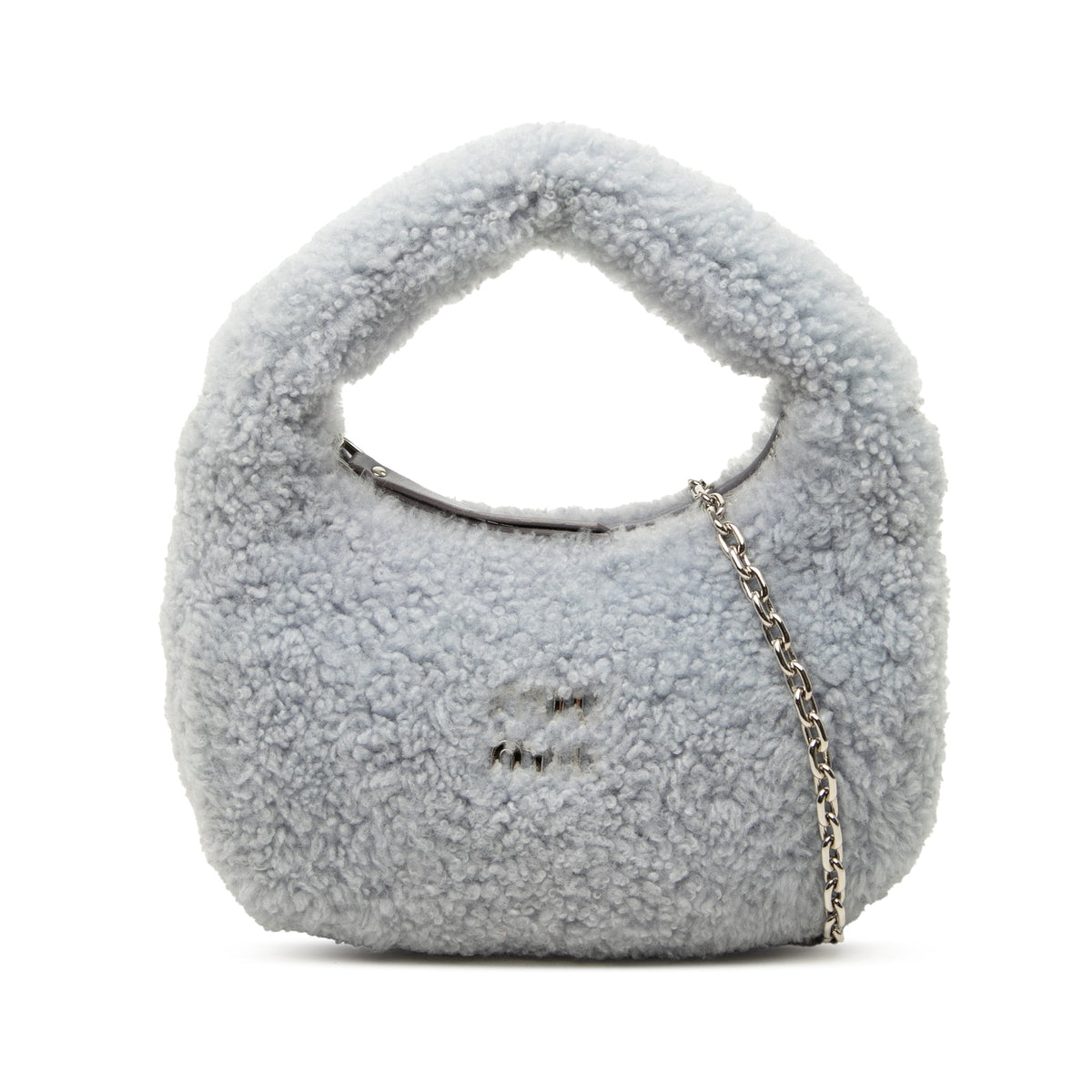 Miu Miu Mini Shearling Wander Satchel