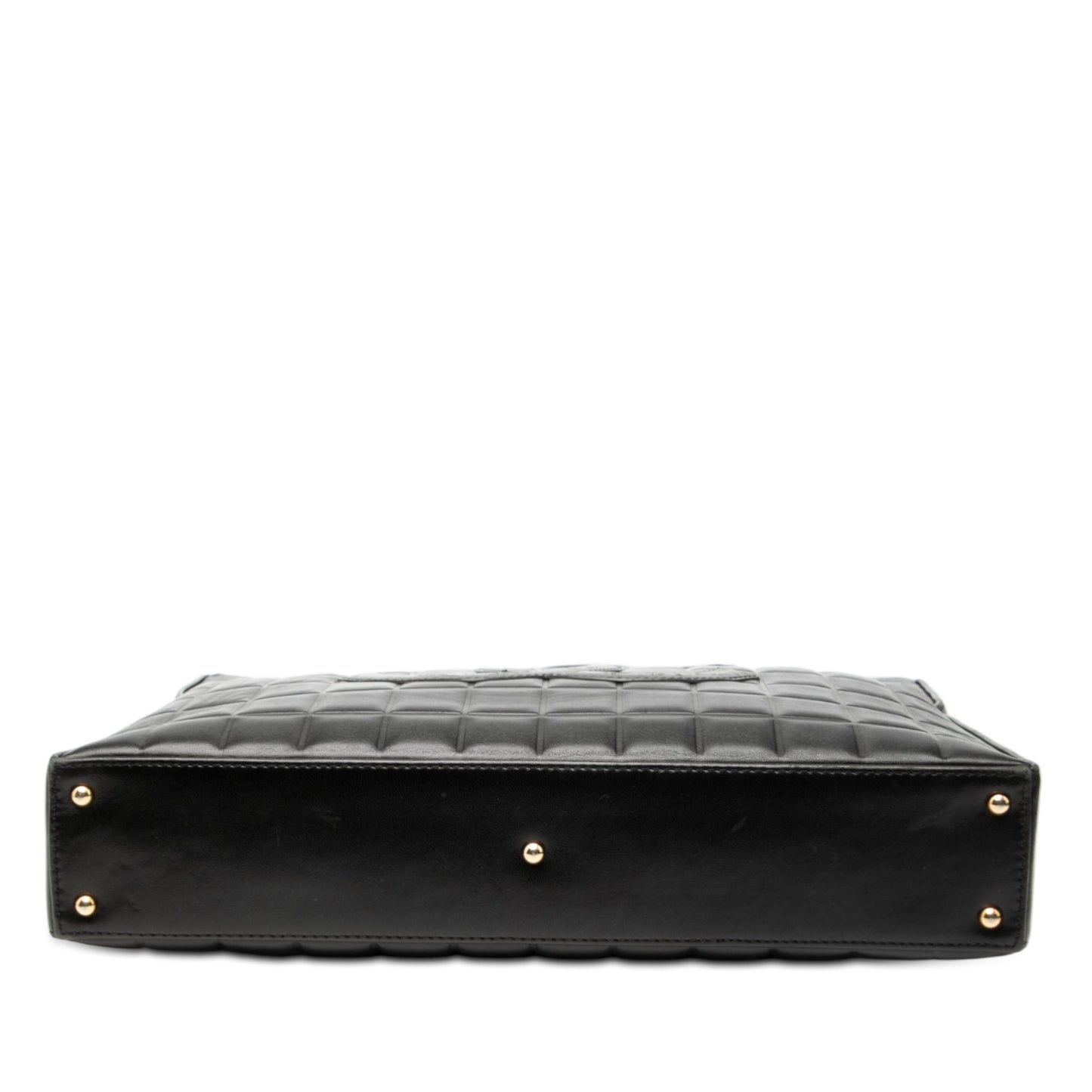 Chanel CC Chocolate Bar Lambskin Tote