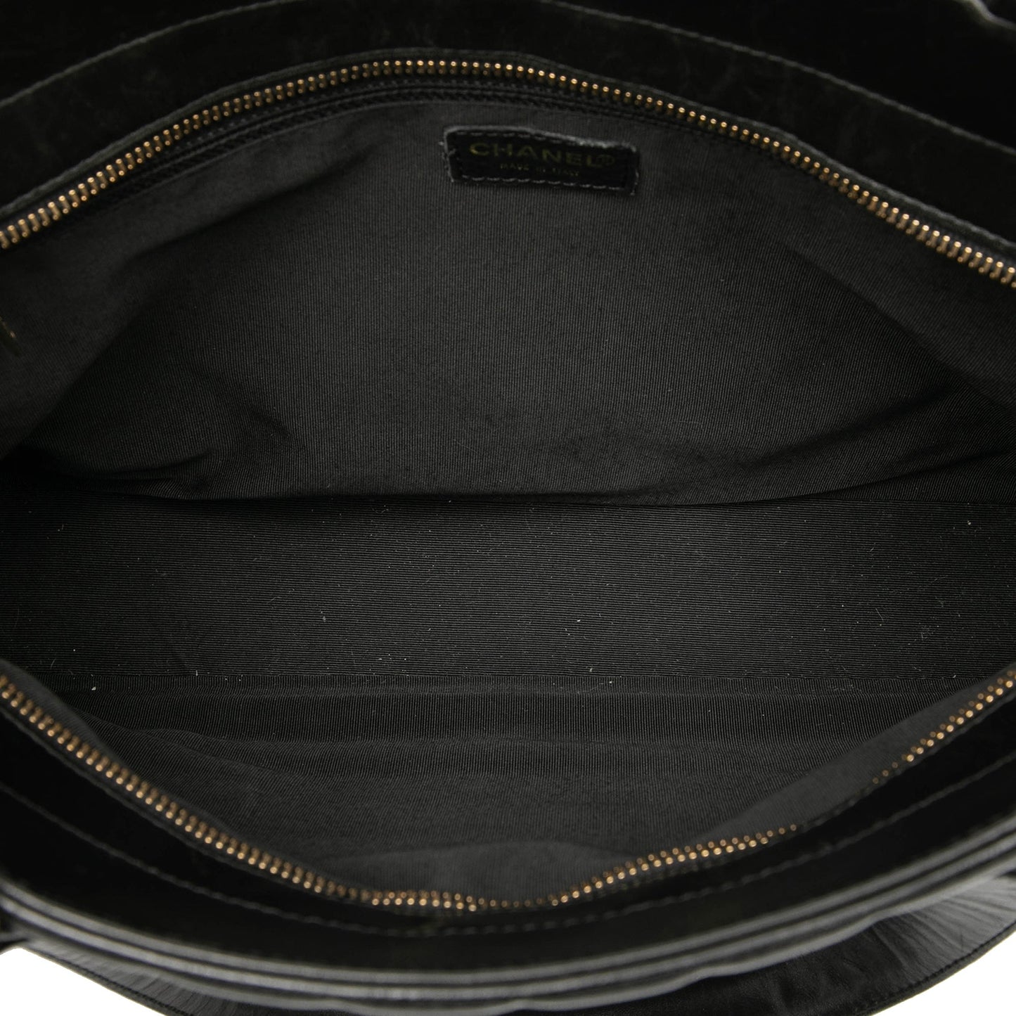 Chanel CC Chocolate Bar Lambskin Tote