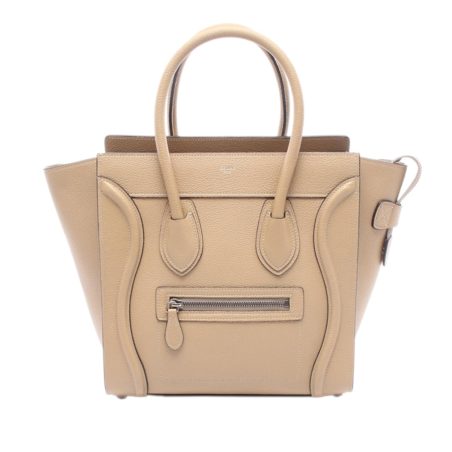 Celine Micro Leather Luggage Tote