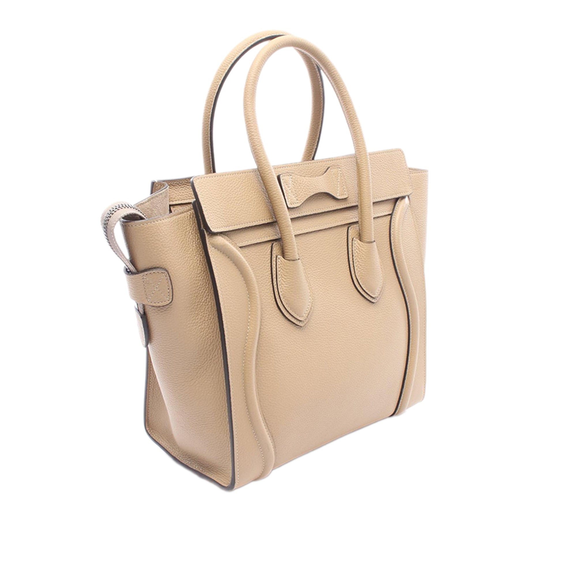 Celine Micro Leather Luggage Tote