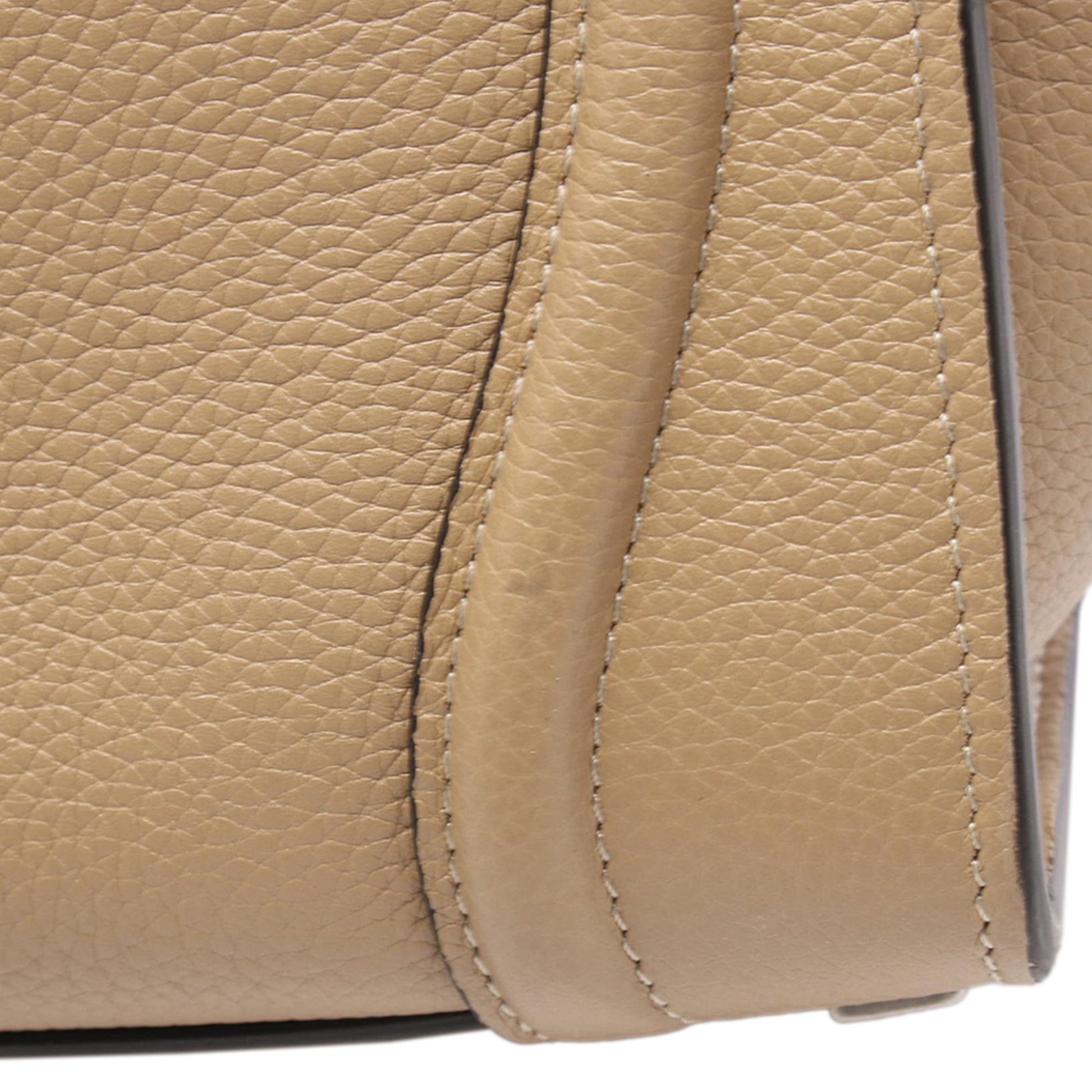 Celine Micro Leather Luggage Tote