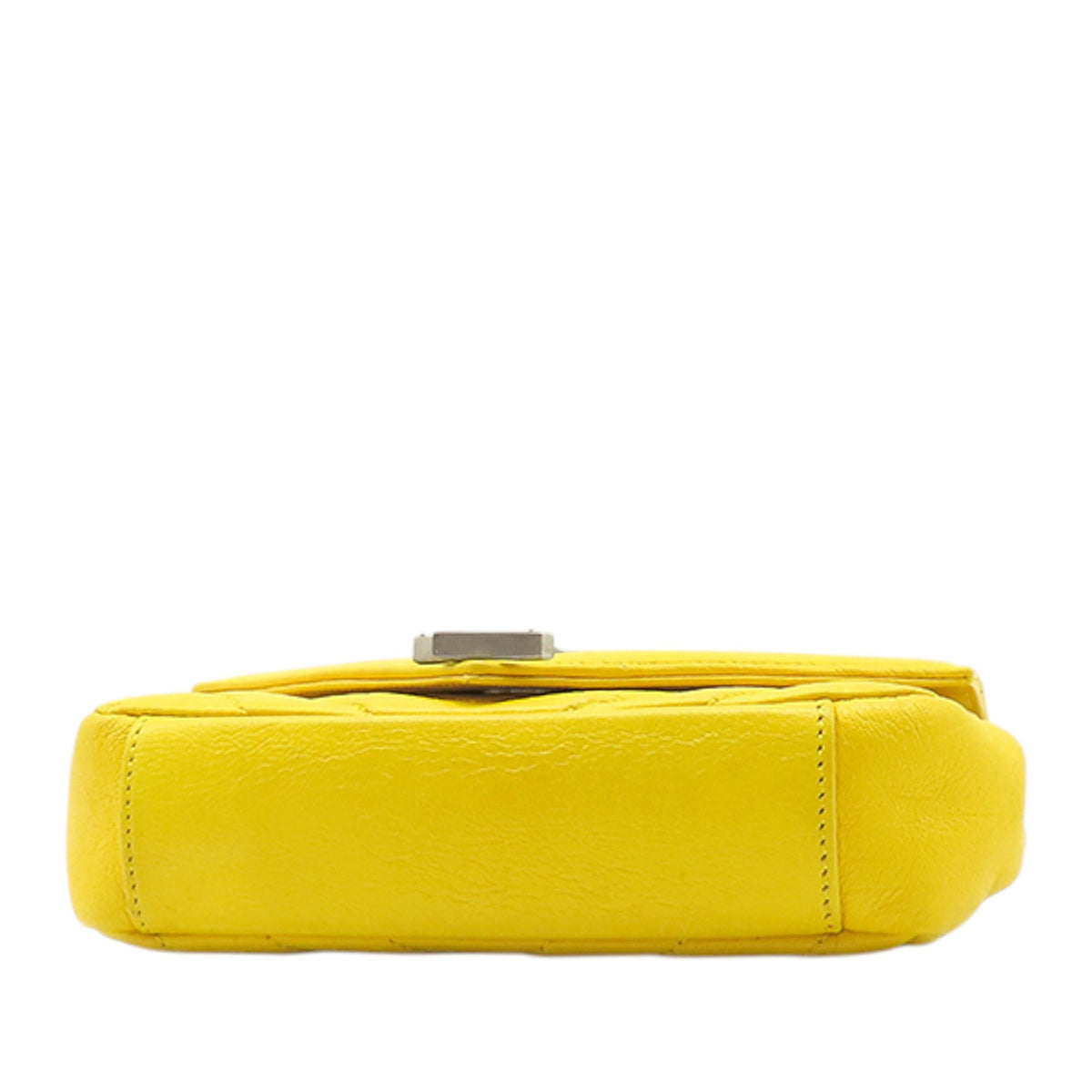 Saint Laurent Baby Chevron Calfskin Monogram Classic Chain Bag