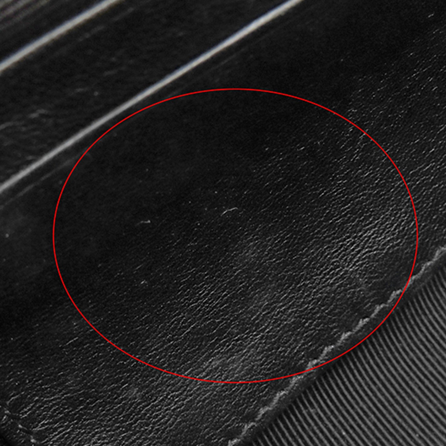 Saint Laurent Baby Chevron Calfskin Monogram Classic Chain Bag