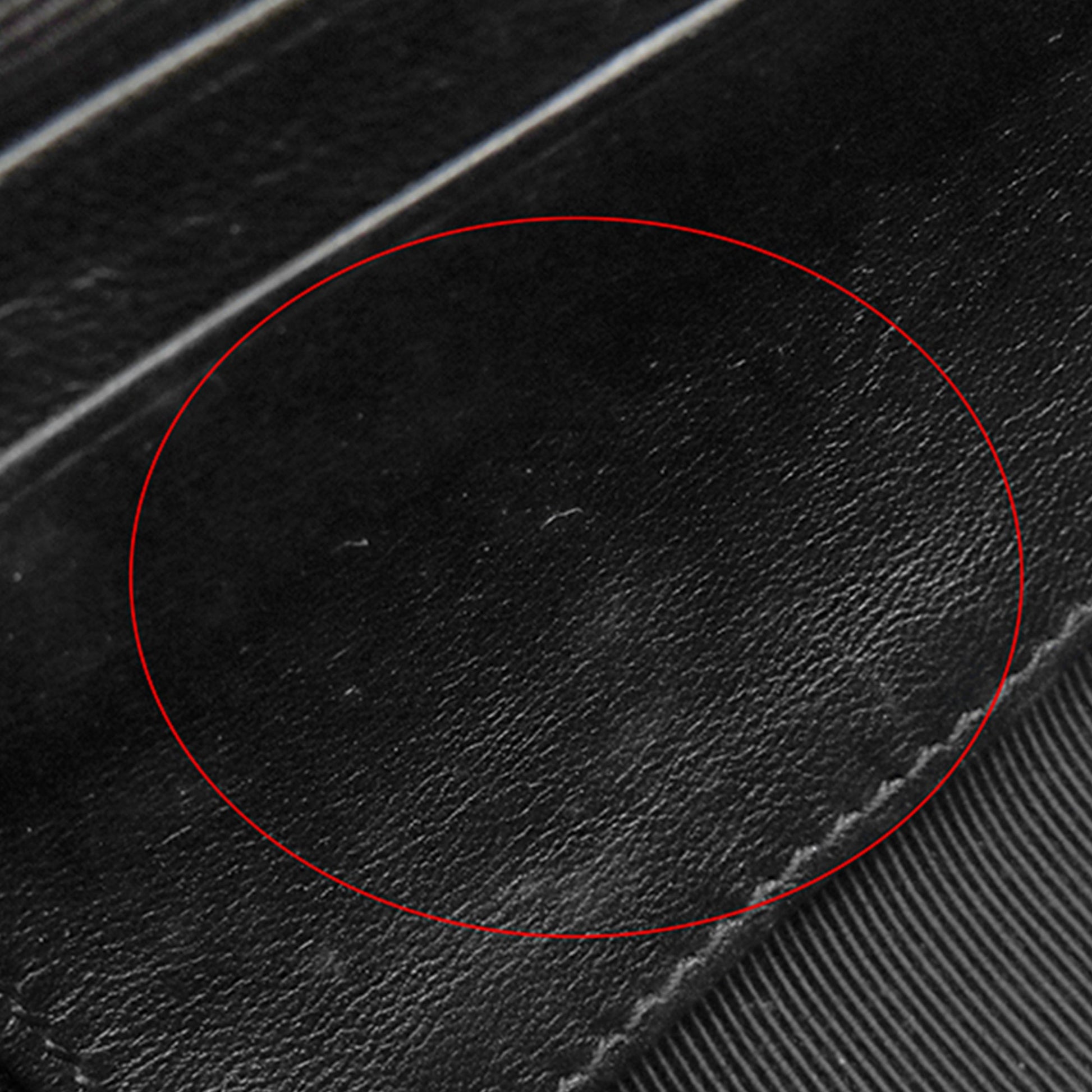 Saint Laurent Baby Chevron Calfskin Monogram Classic Chain Bag