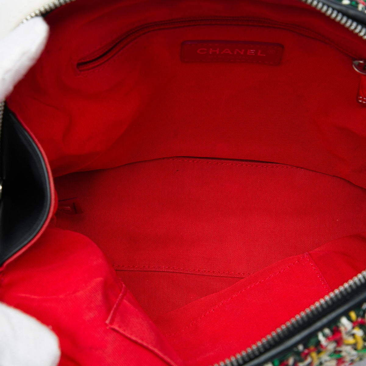 Chanel Tweed Street Allure Camera Bag — Red