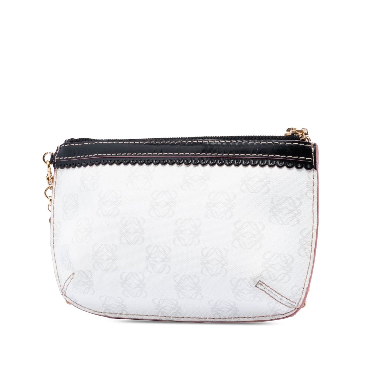 Anagram Coated Canvas Chain Shoulder Bag