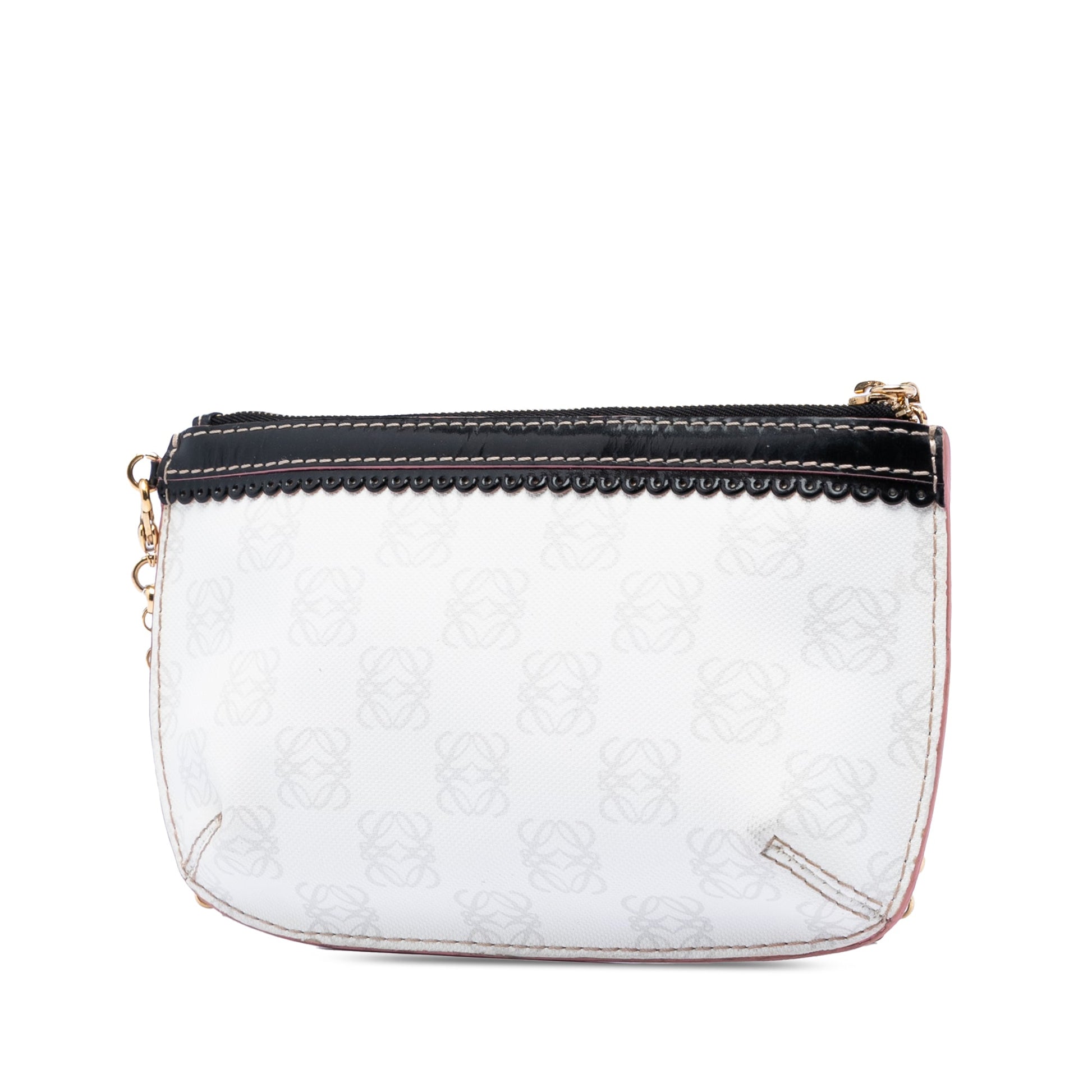 Anagram Coated Canvas Chain Shoulder Bag