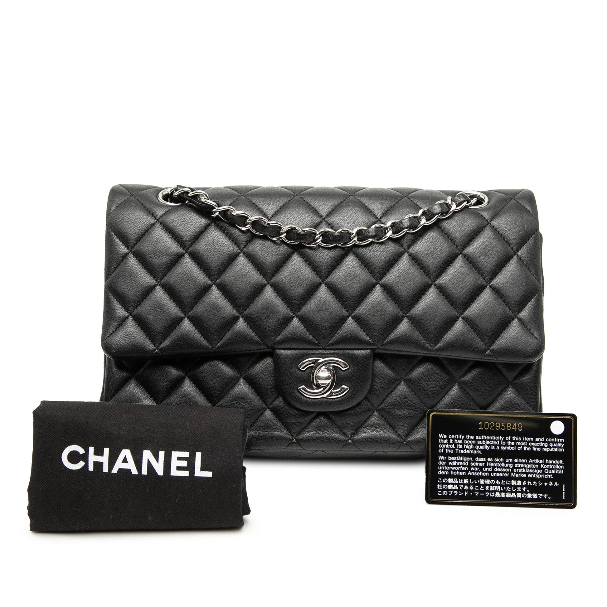 Chanel Medium Classic Lambskin Double Flap
