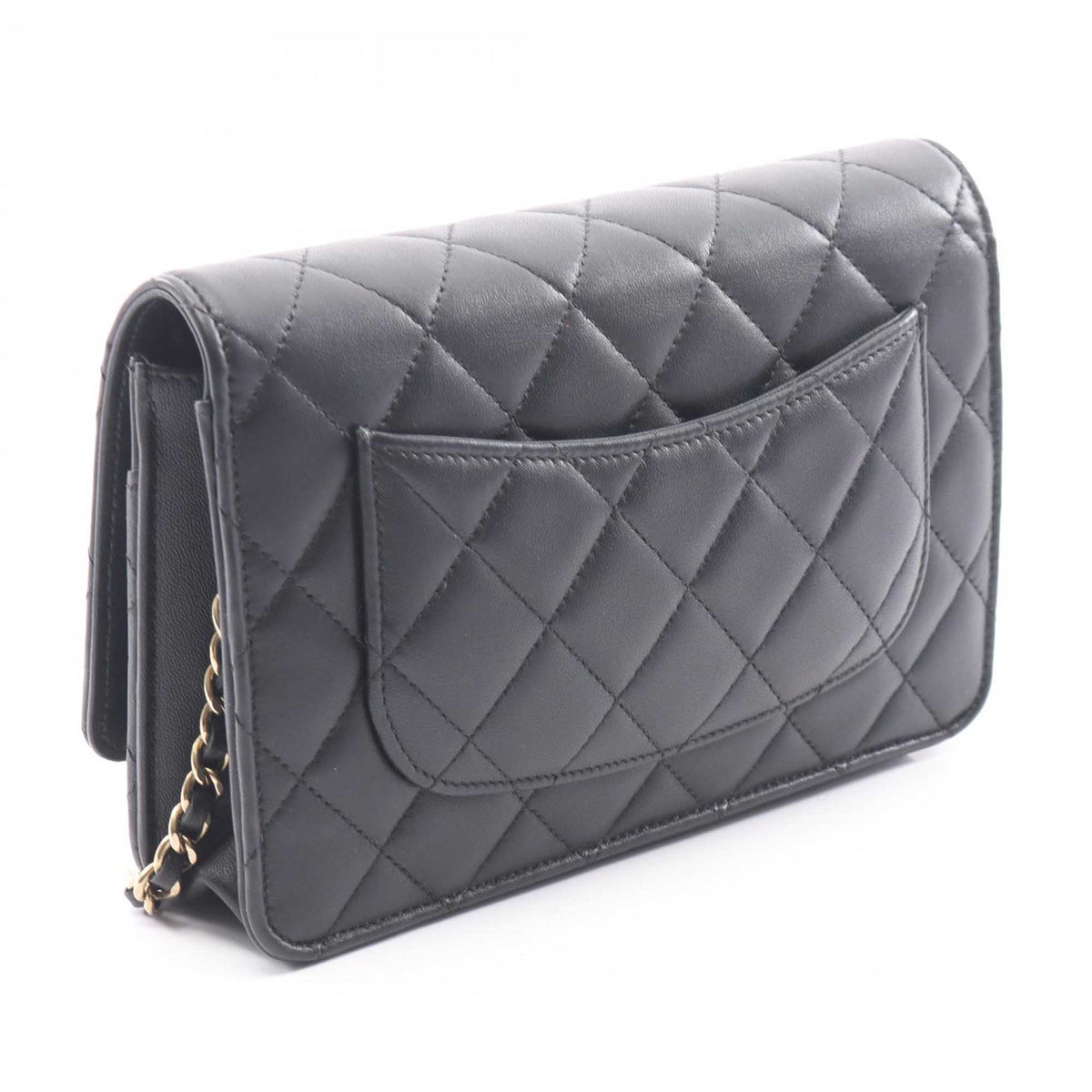 Chanel Quilted Lambskin Lucky Charms Wallet On Chain