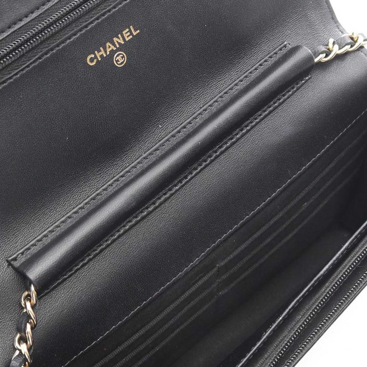 Chanel Quilted Lambskin Lucky Charms Wallet On Chain