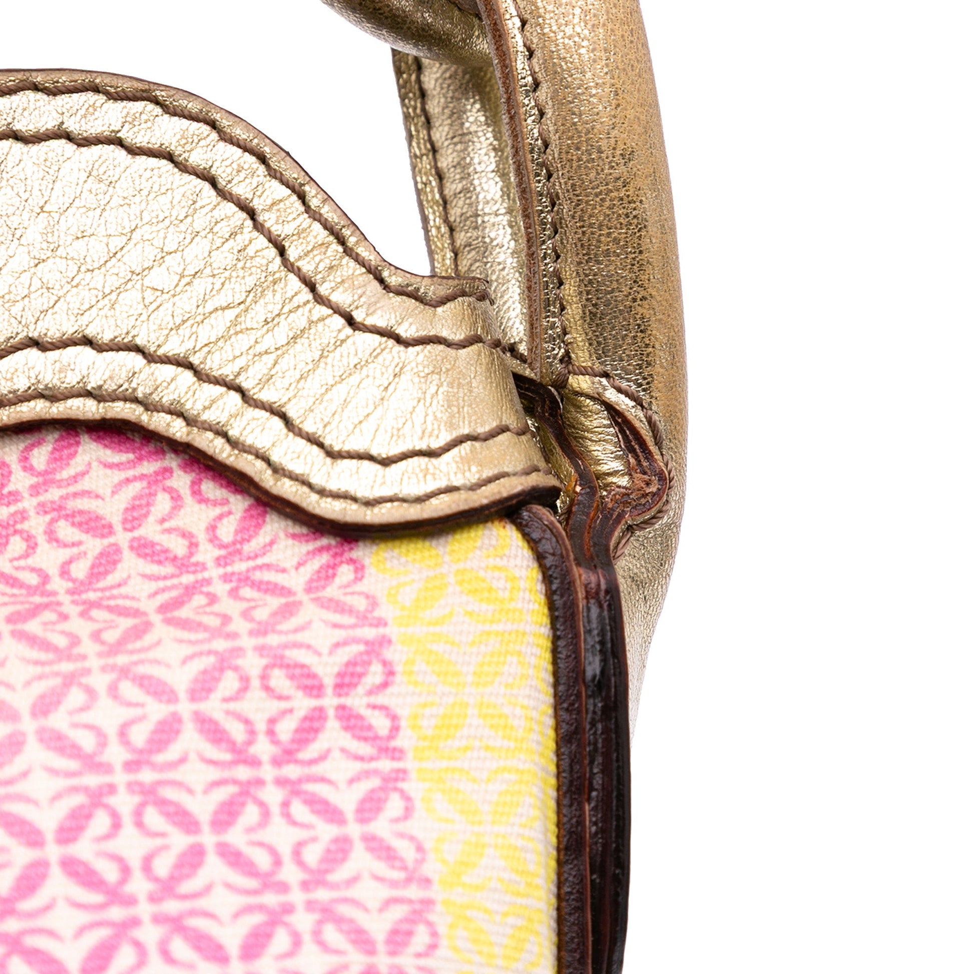 LOEWE Anagram Canvas New Road Shoulder Bag