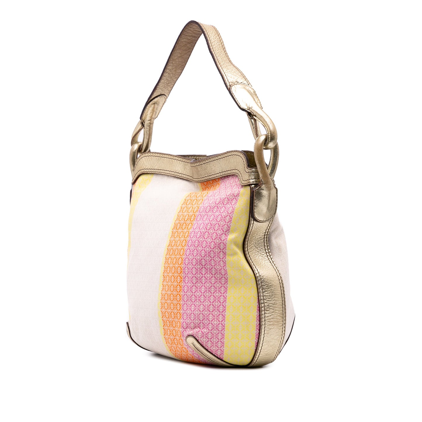 LOEWE Anagram Canvas New Road Shoulder Bag