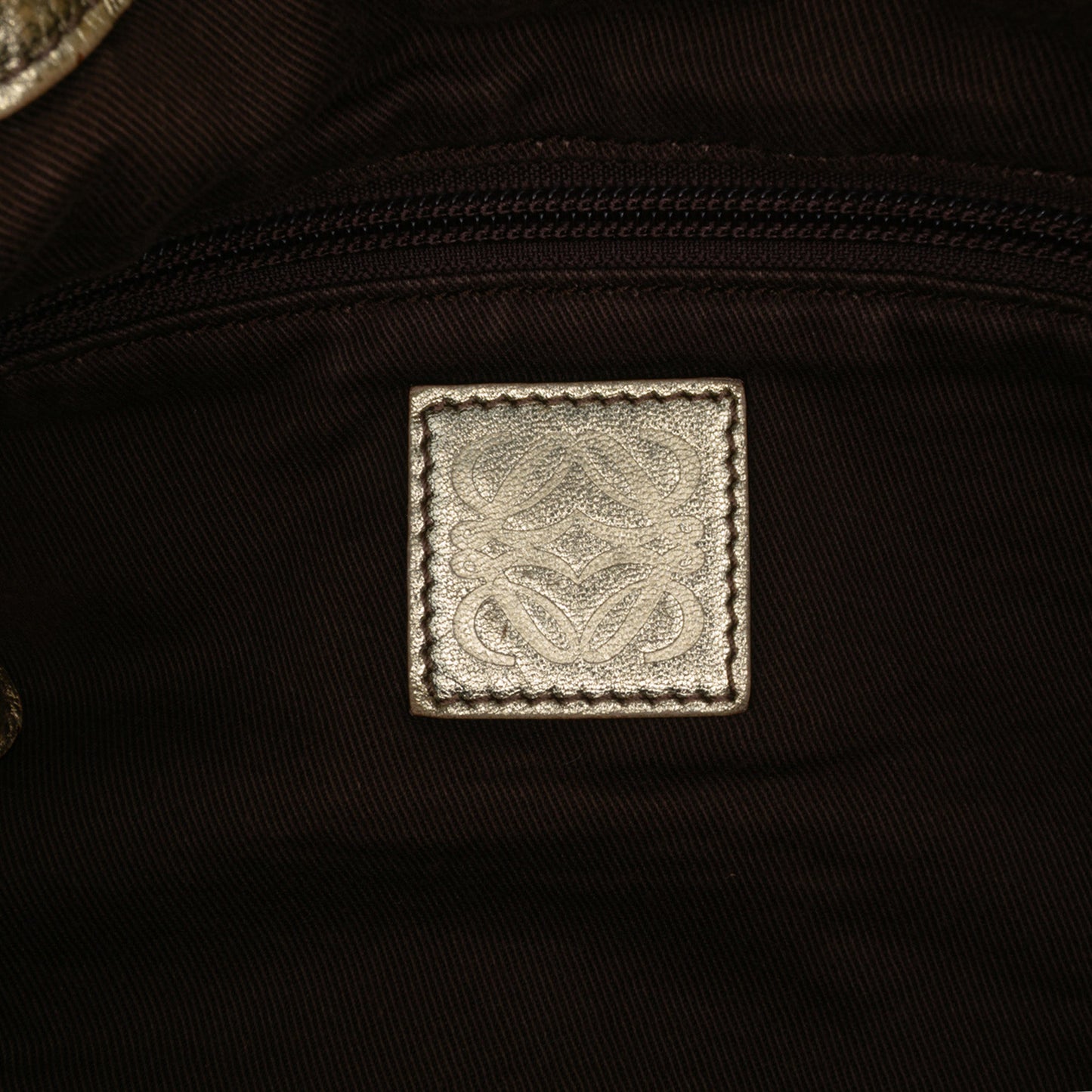 LOEWE Anagram Canvas New Road Shoulder Bag