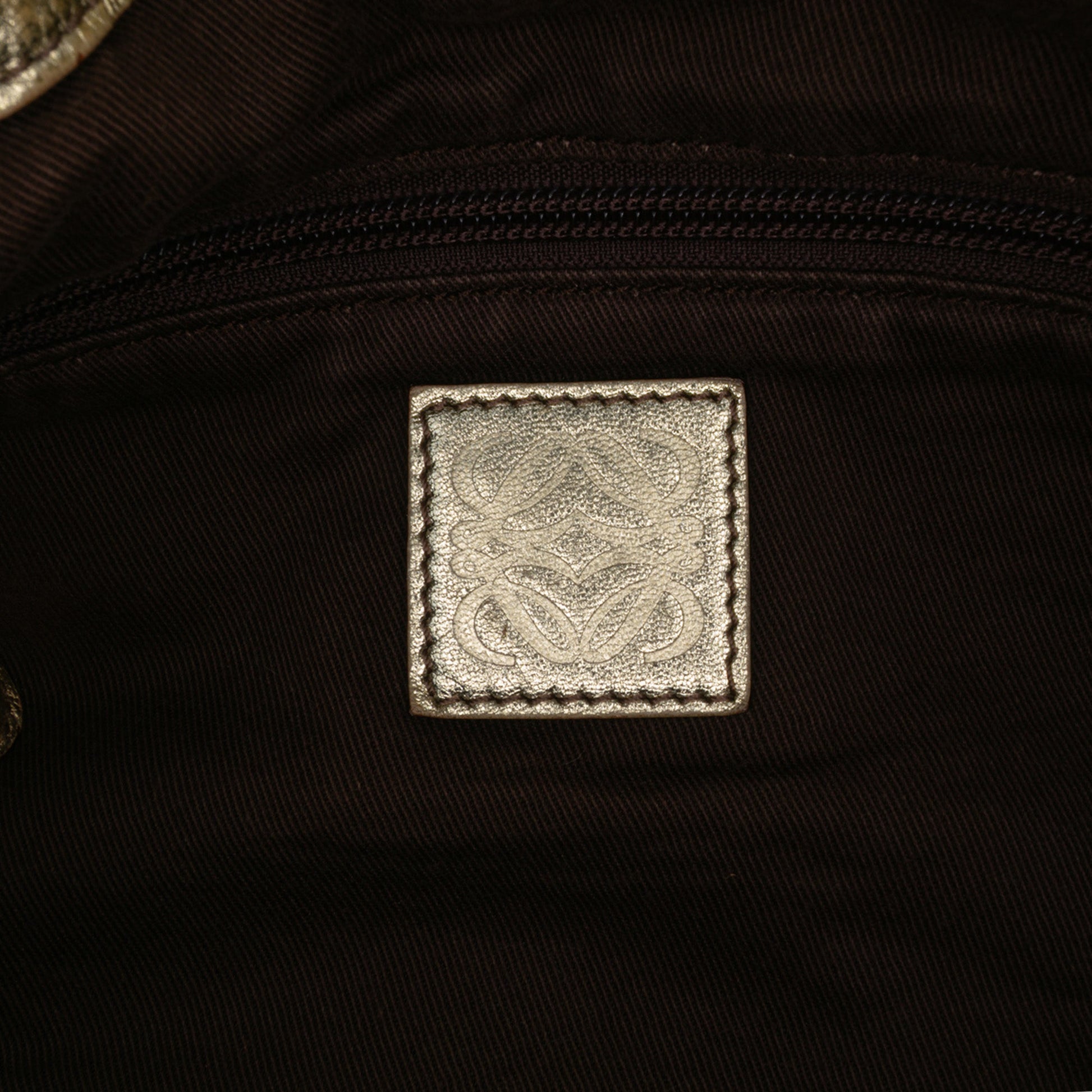 LOEWE Anagram Canvas New Road Shoulder Bag