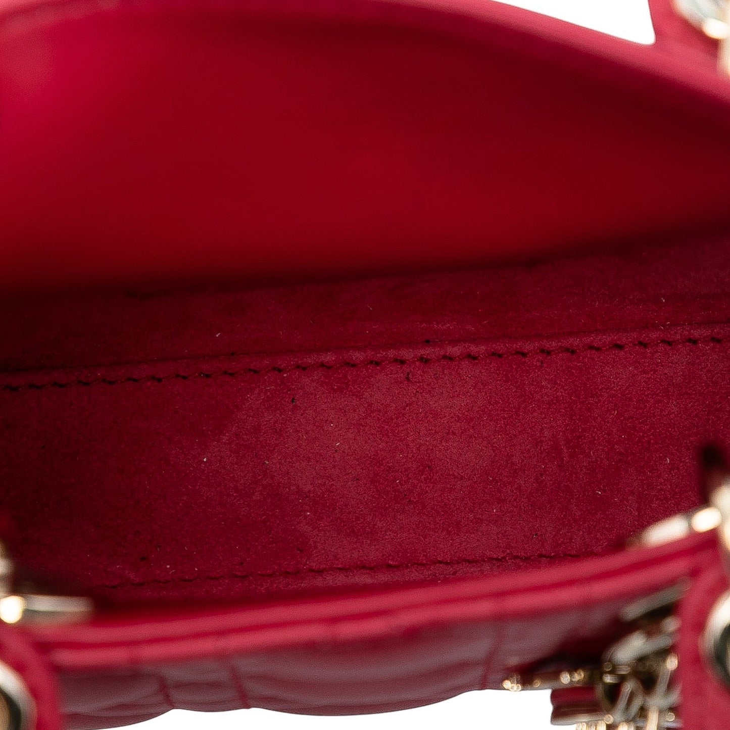 Dior Micro Lambskin Cannage Lady Dior