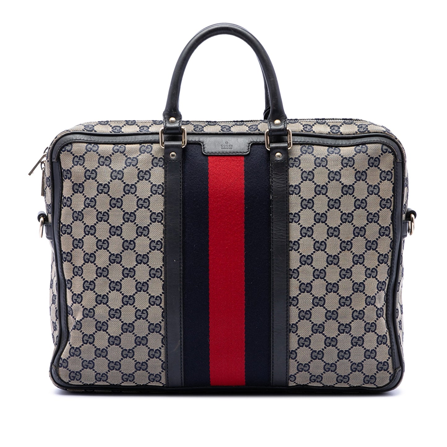 Gucci GG Canvas Web Briefcase