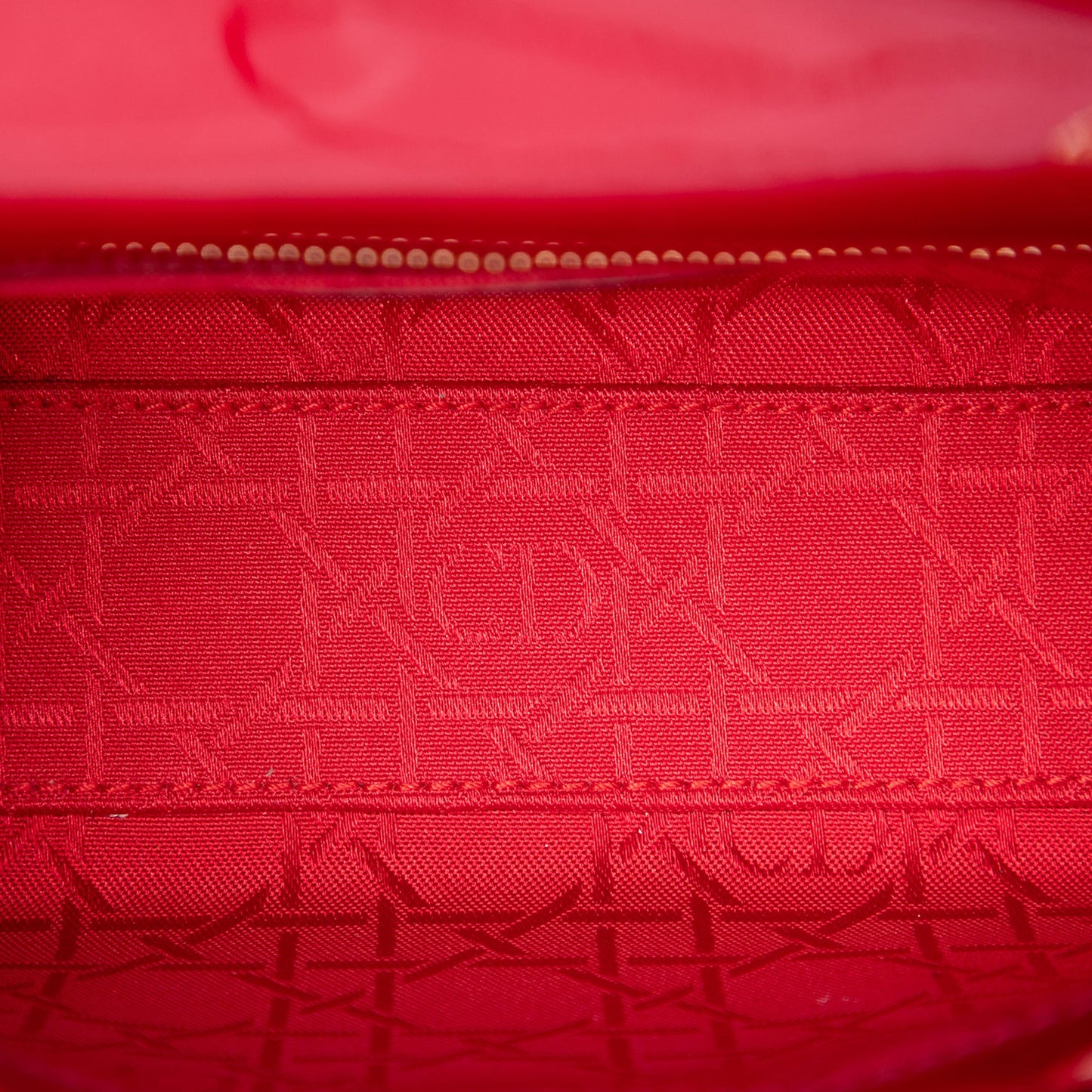 Dior Mini Patent Cannage Lady Dior