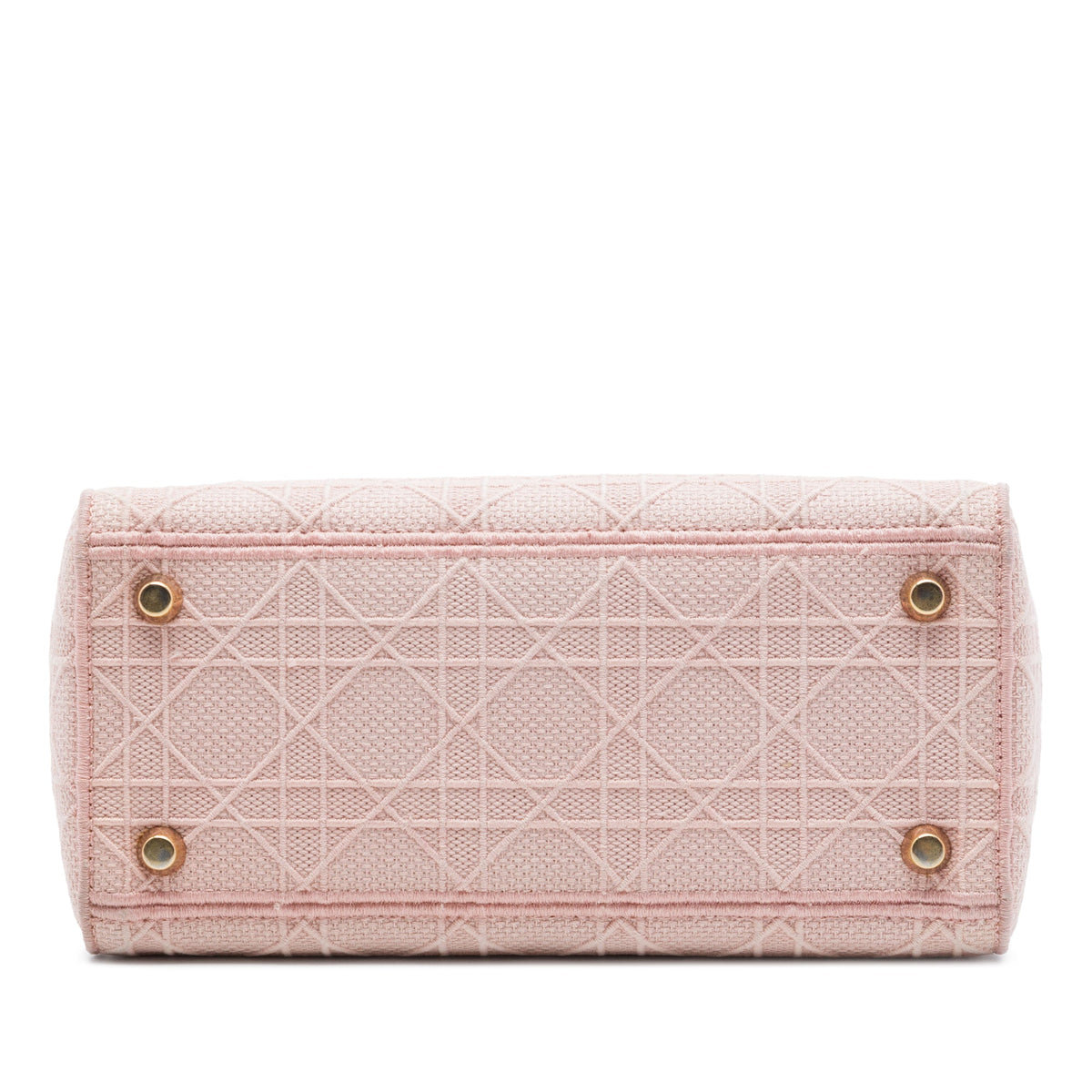 Dior Medium Embroidered Canvas Cannage Lady D Lite