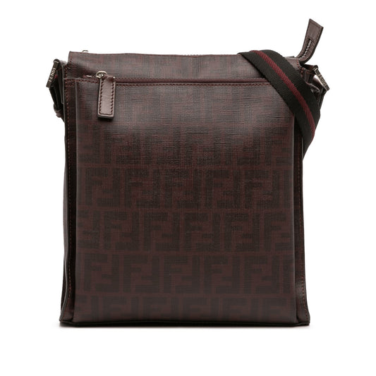 Fendi Zucca Coated Canvas Crossbody