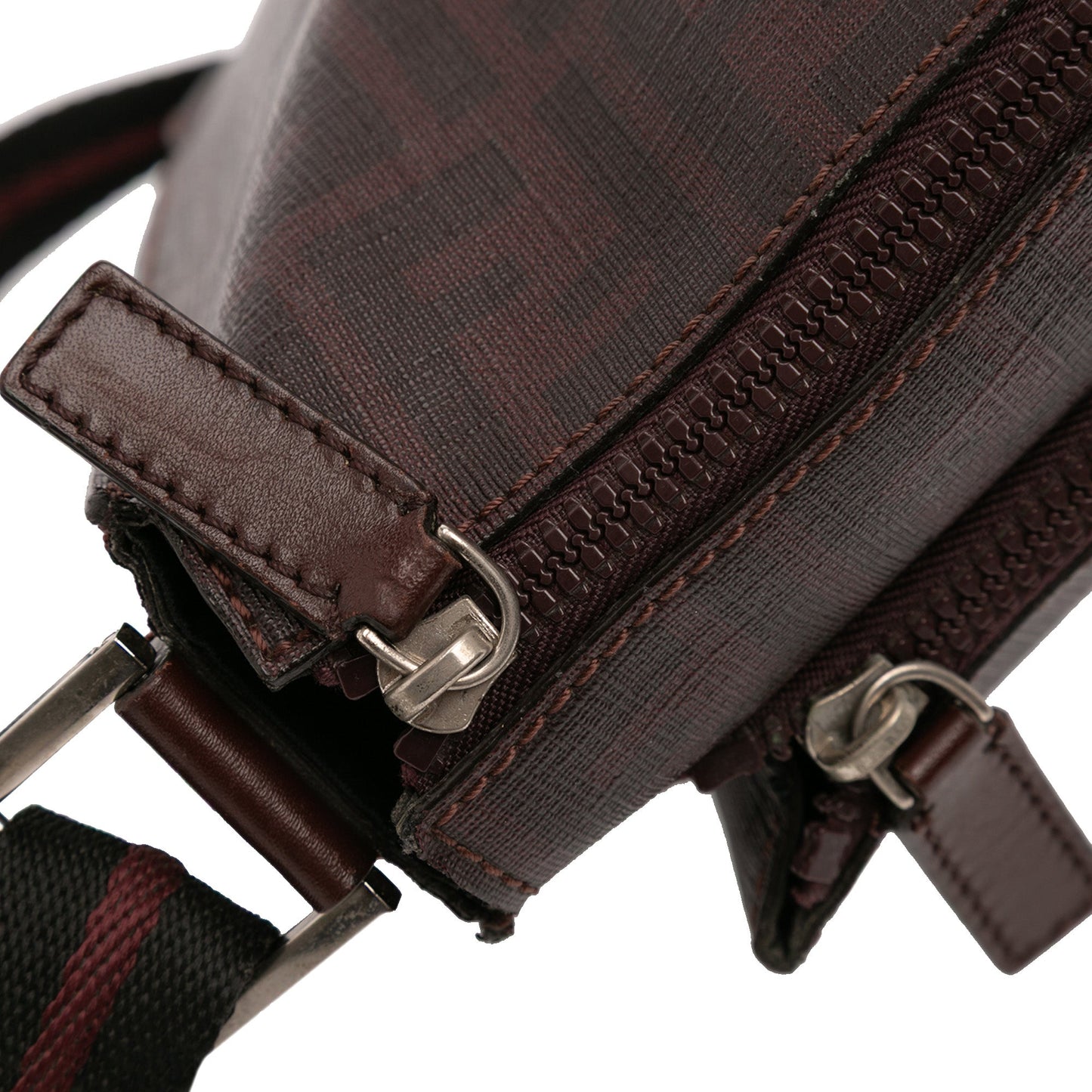 Fendi Zucca Coated Canvas Crossbody