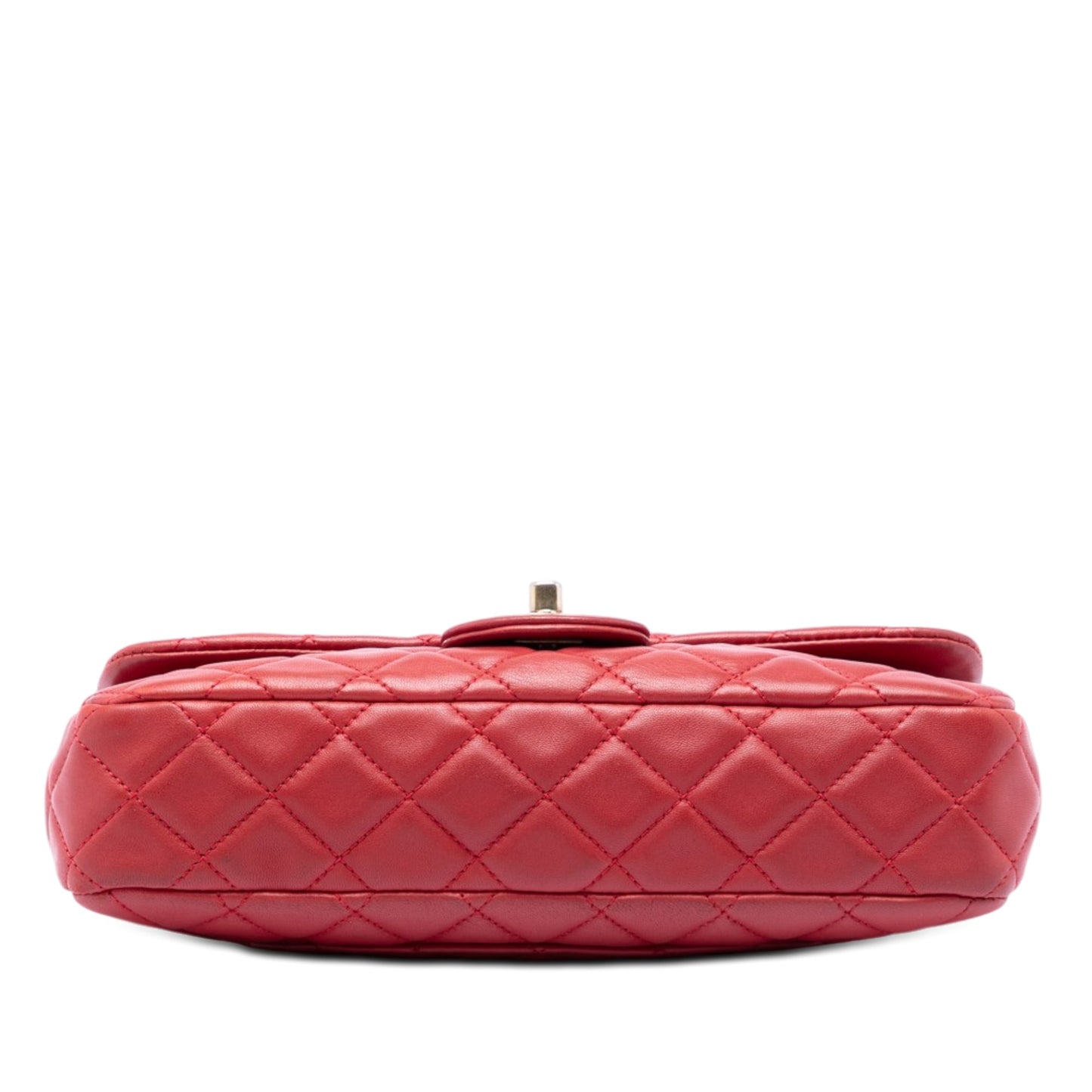 Chanel Medium Classic Lambskin Marine Charms Single Flap