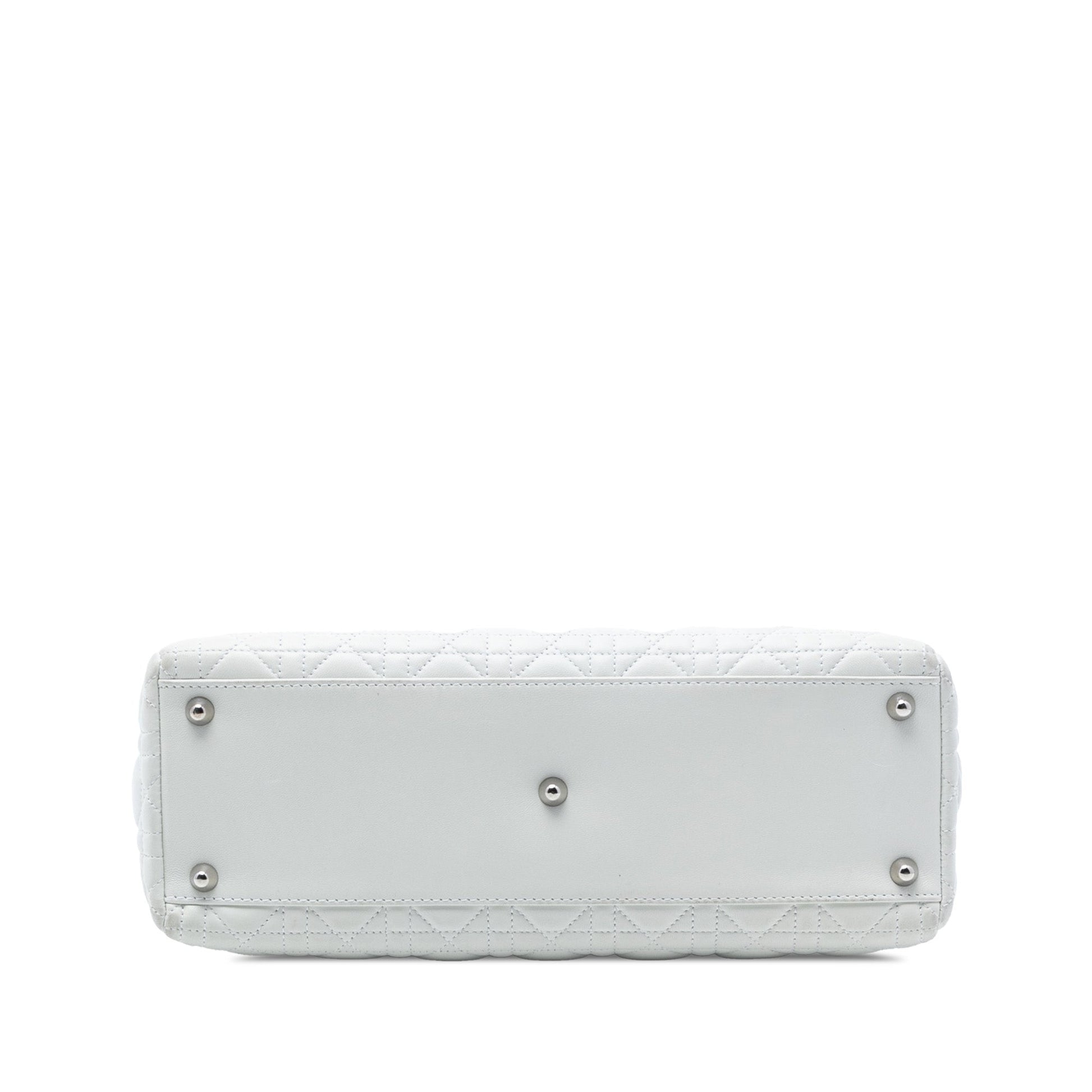 Dior Large Lambskin Cannage Lady Dior