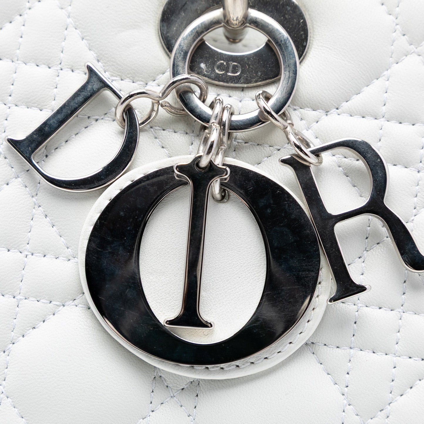 Dior Large Lambskin Cannage Lady Dior