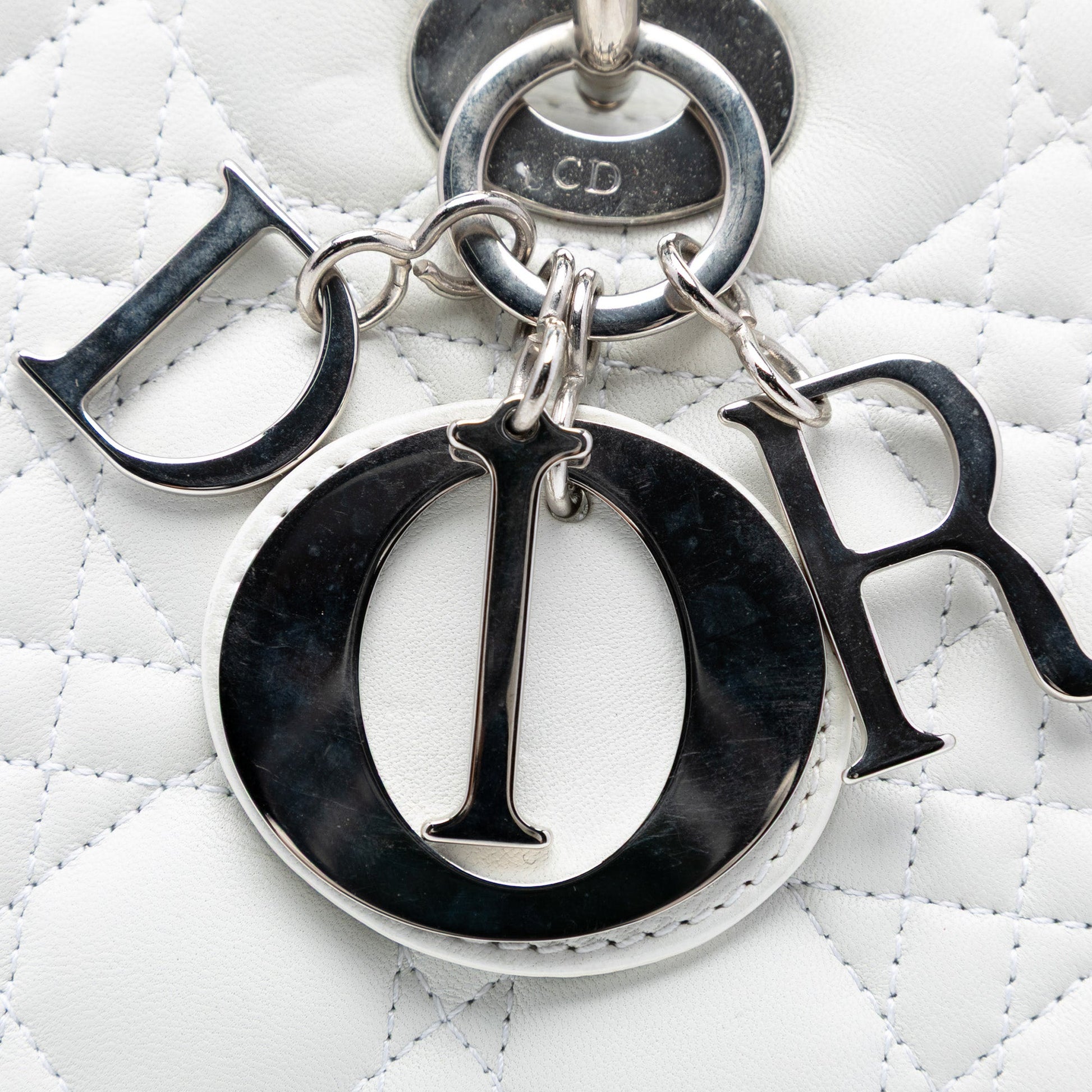 Dior Large Lambskin Cannage Lady Dior