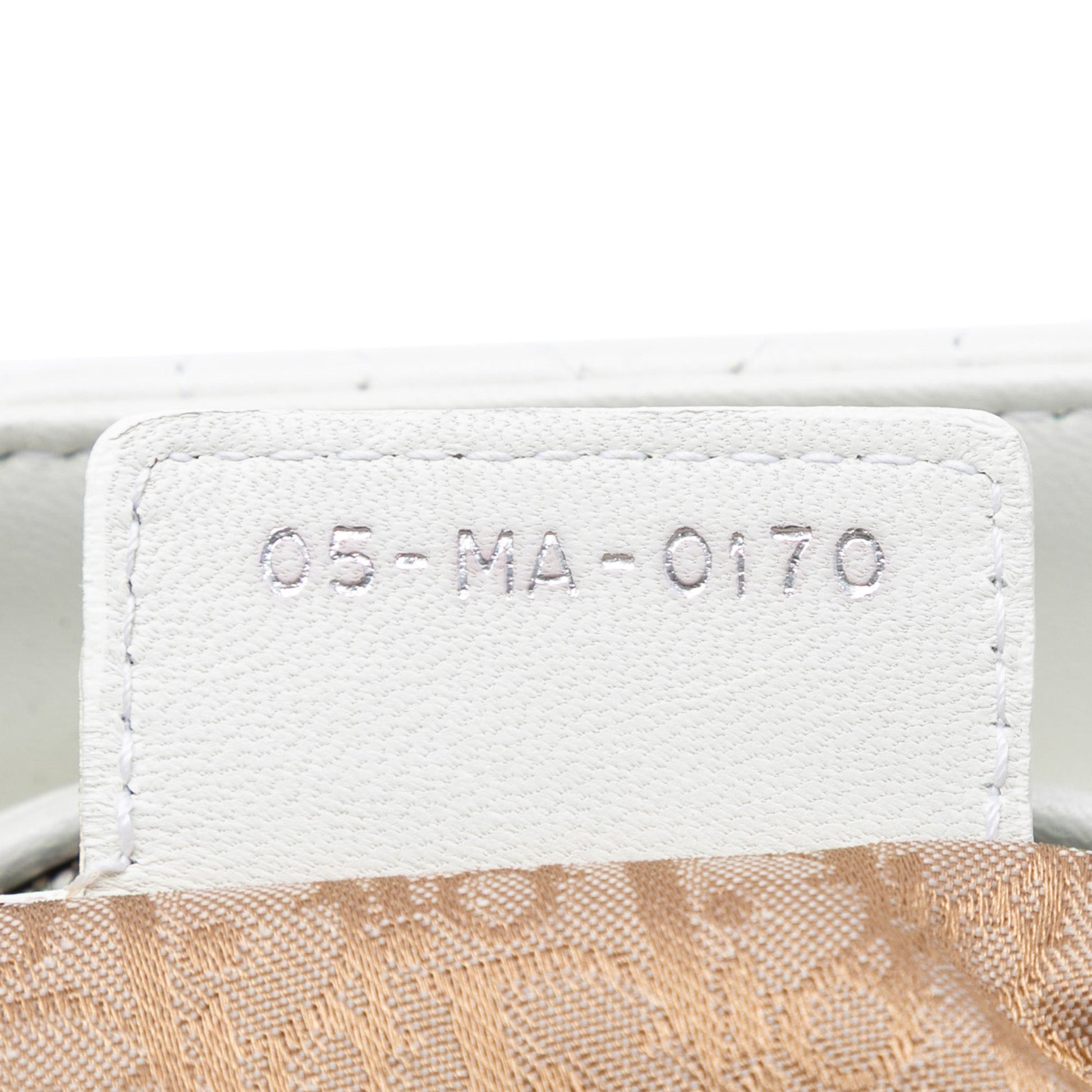 Dior Large Lambskin Cannage Lady Dior