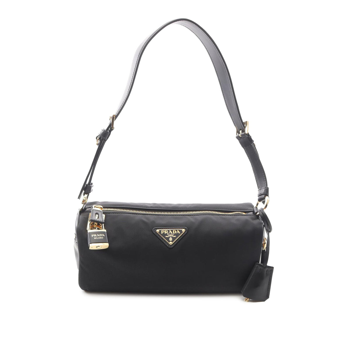 Prada Tessuto Logo Shoulder Bag