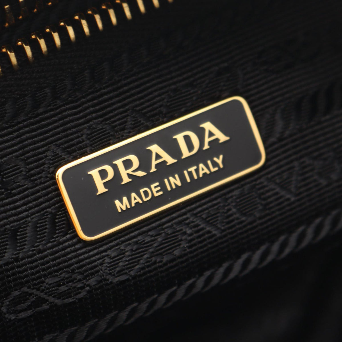 Prada Tessuto Logo Shoulder Bag