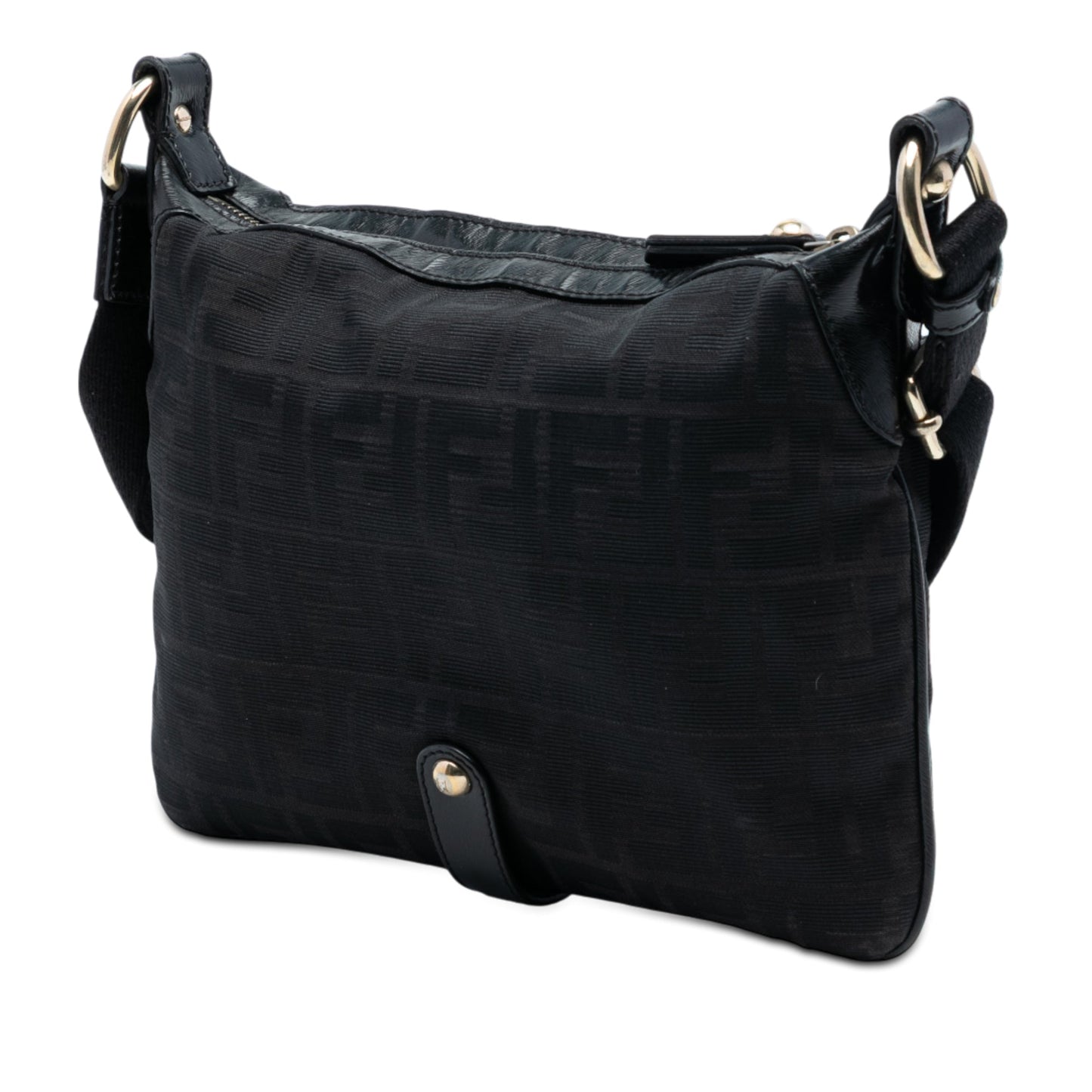 Fendi Zucca Canvas Chef Zip Crossbody