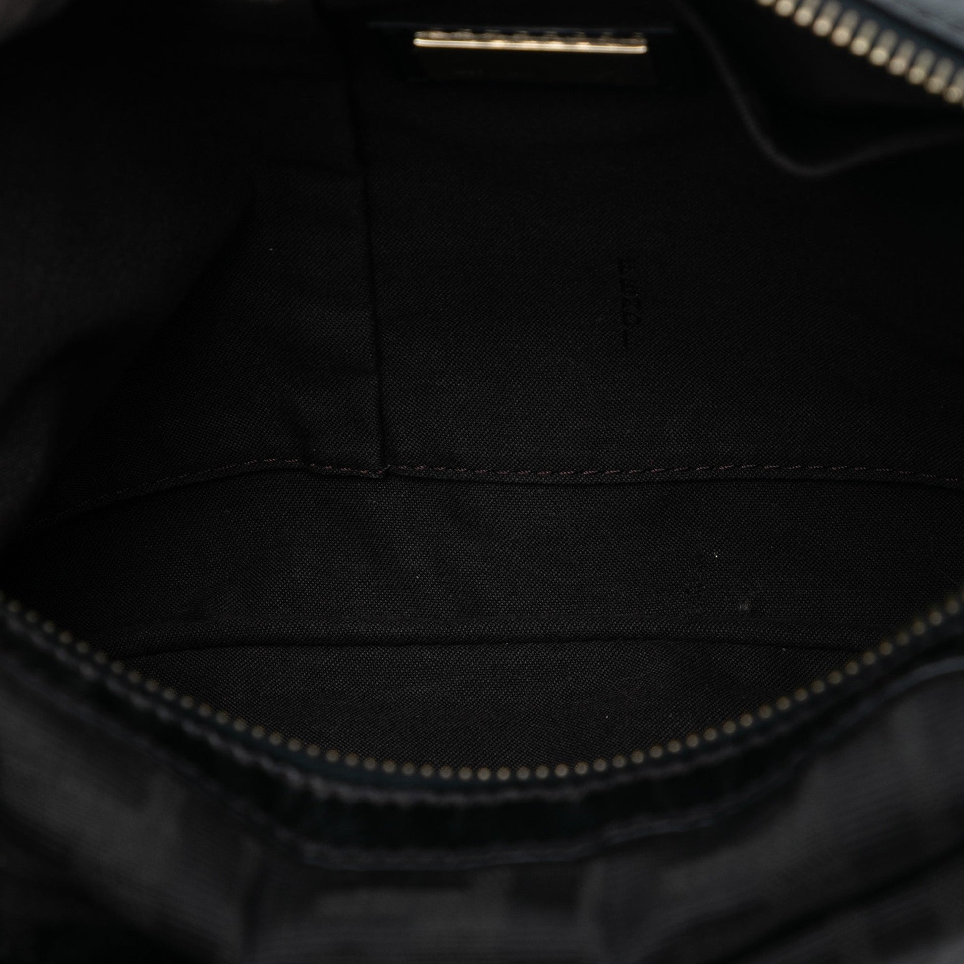 Fendi Zucca Canvas Chef Zip Crossbody