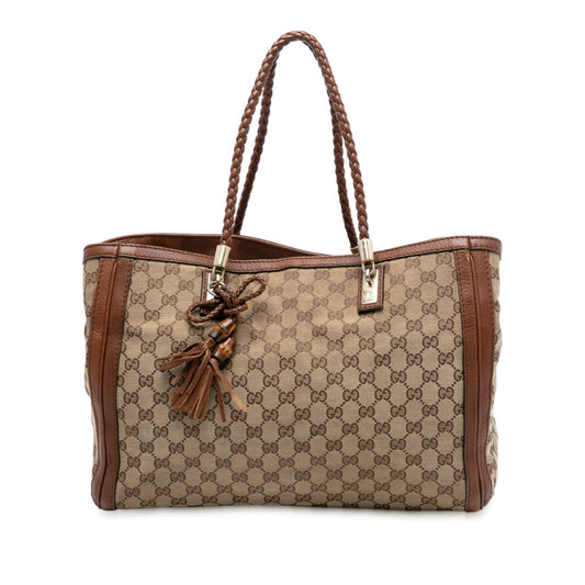 Gucci Medium GG Canvas Bella Tote