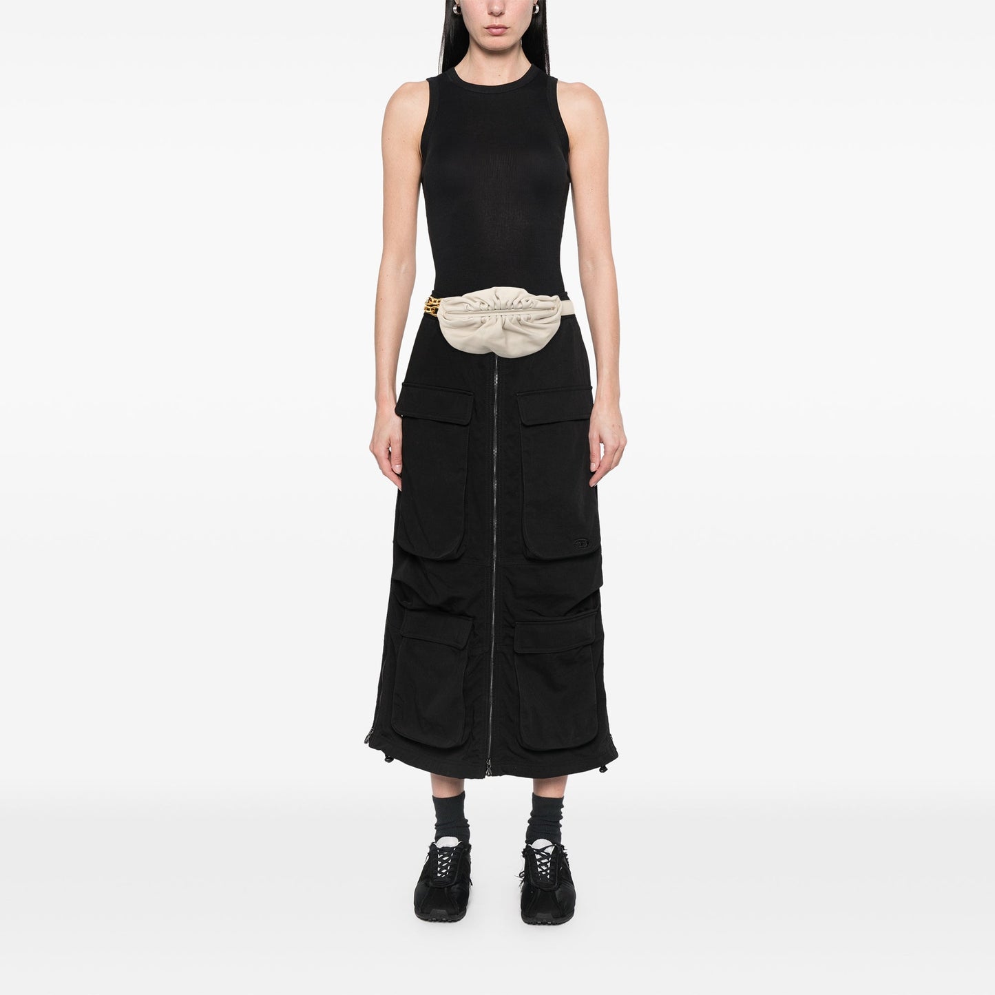 Bottega Veneta Lambskin Belt Chain Pouch