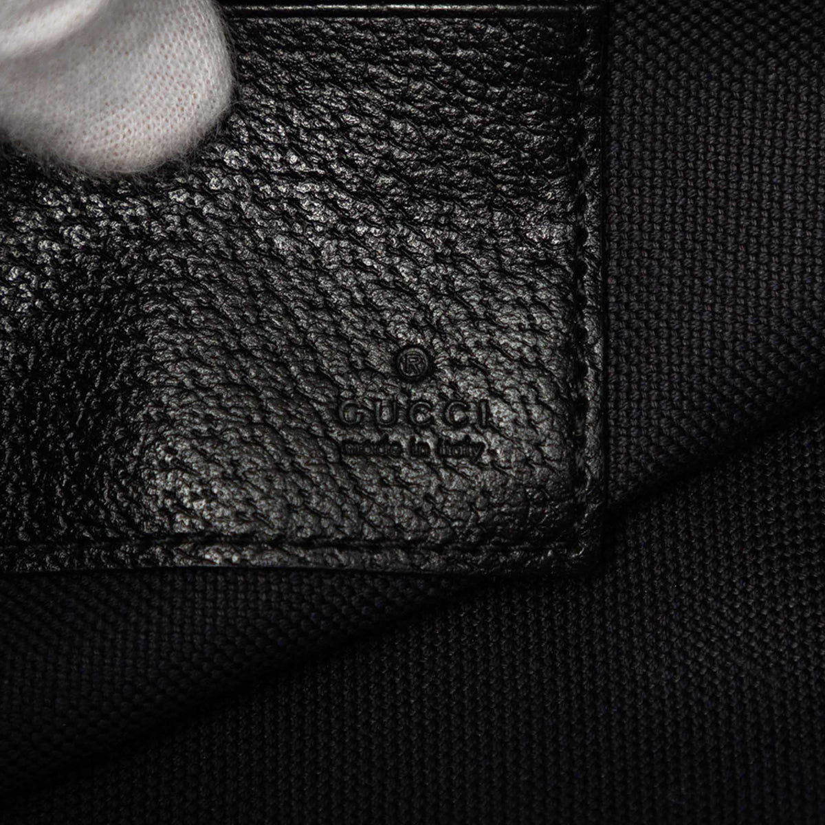 Gucci GG Wool Clutch