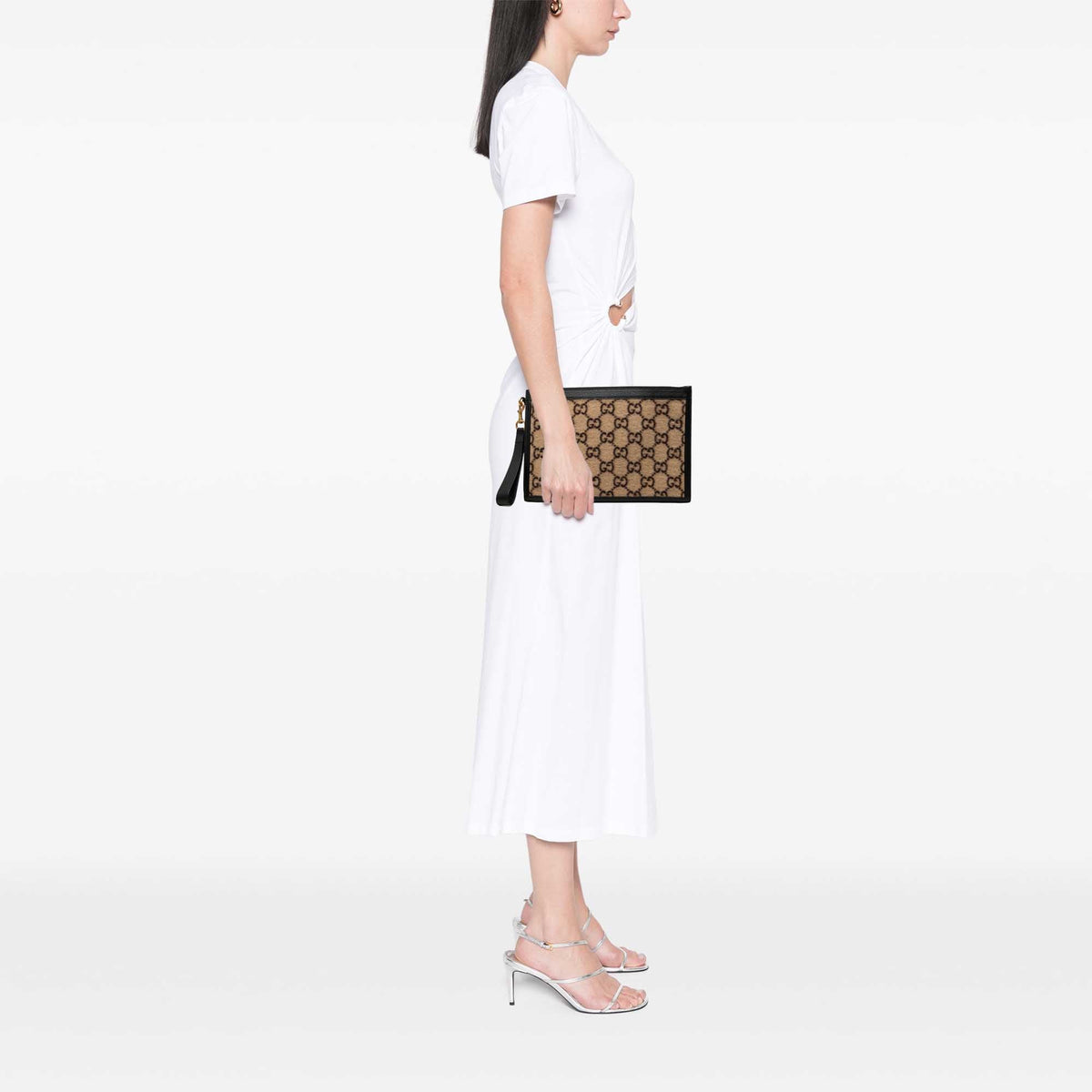 Gucci GG Wool Clutch