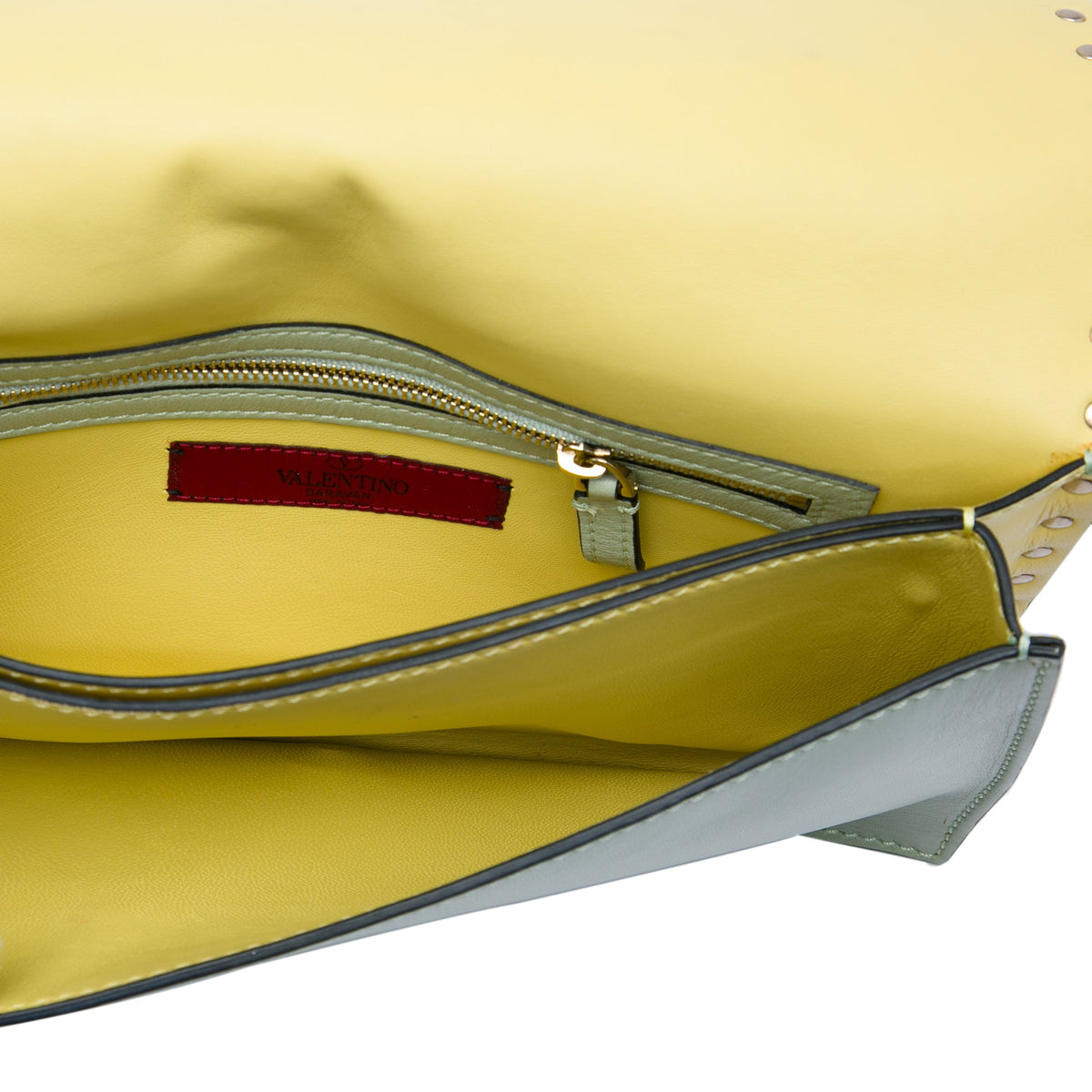 Valentino Nappa Watercolor Rockstud Wristlet Clutch