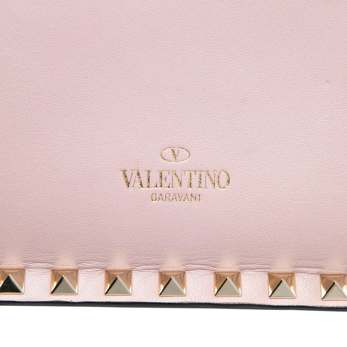 Valentino Nappa Watercolor Rockstud Wristlet Clutch