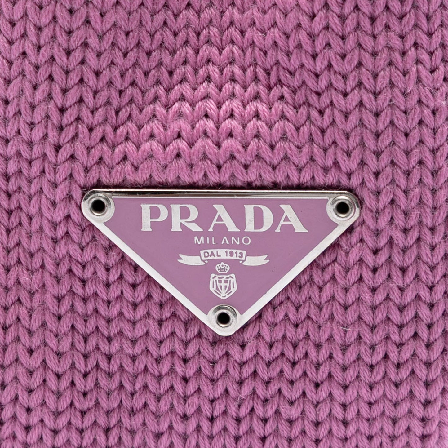 Prada Knitted Wool Tote