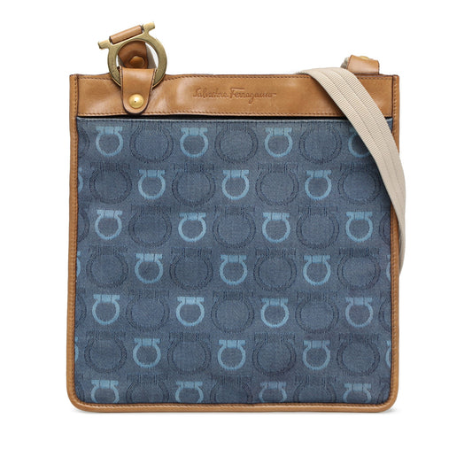 Ferragamo Gancini Canvas Crossbody