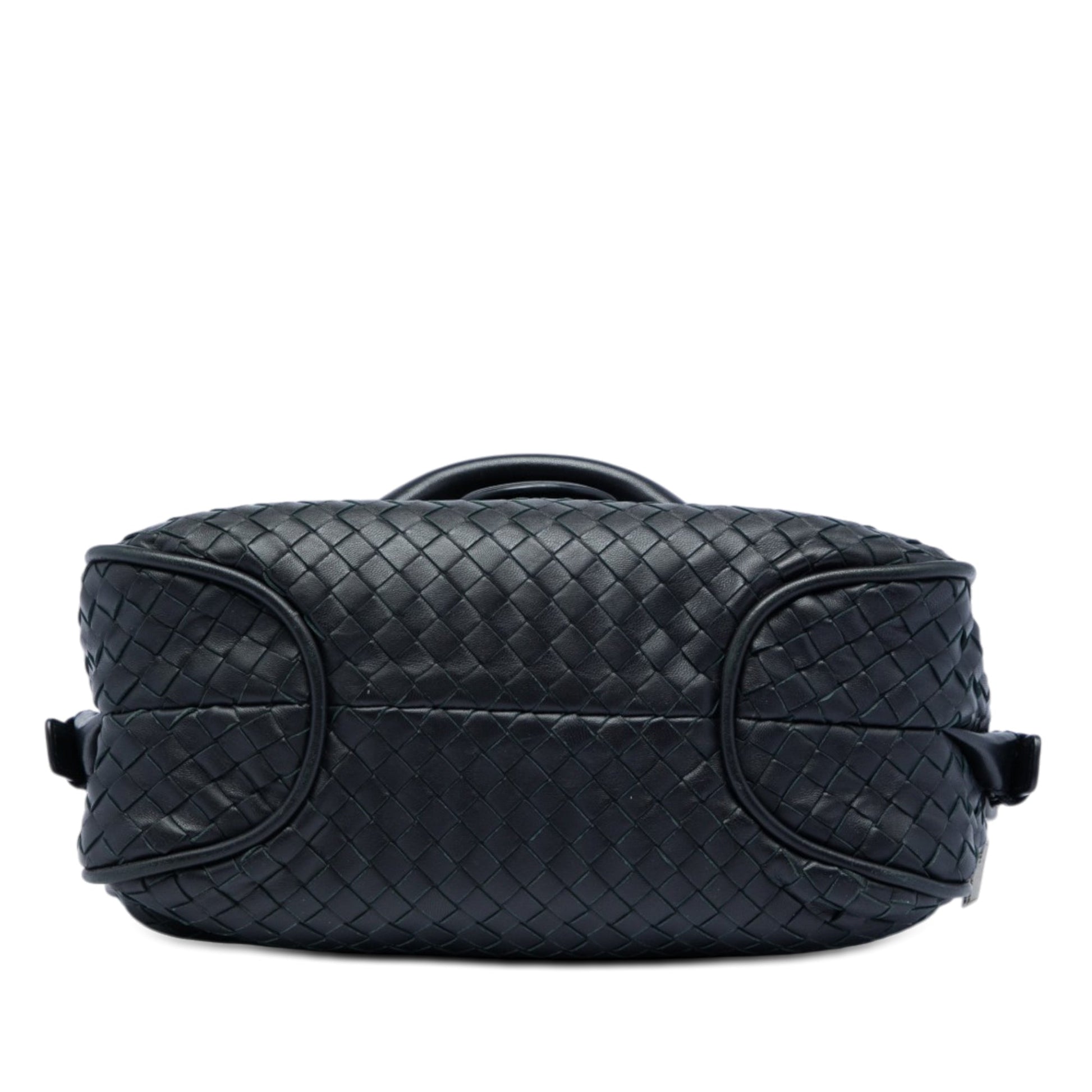 Bottega Veneta Nappa Intrecciato Rialto Shoulder Bag