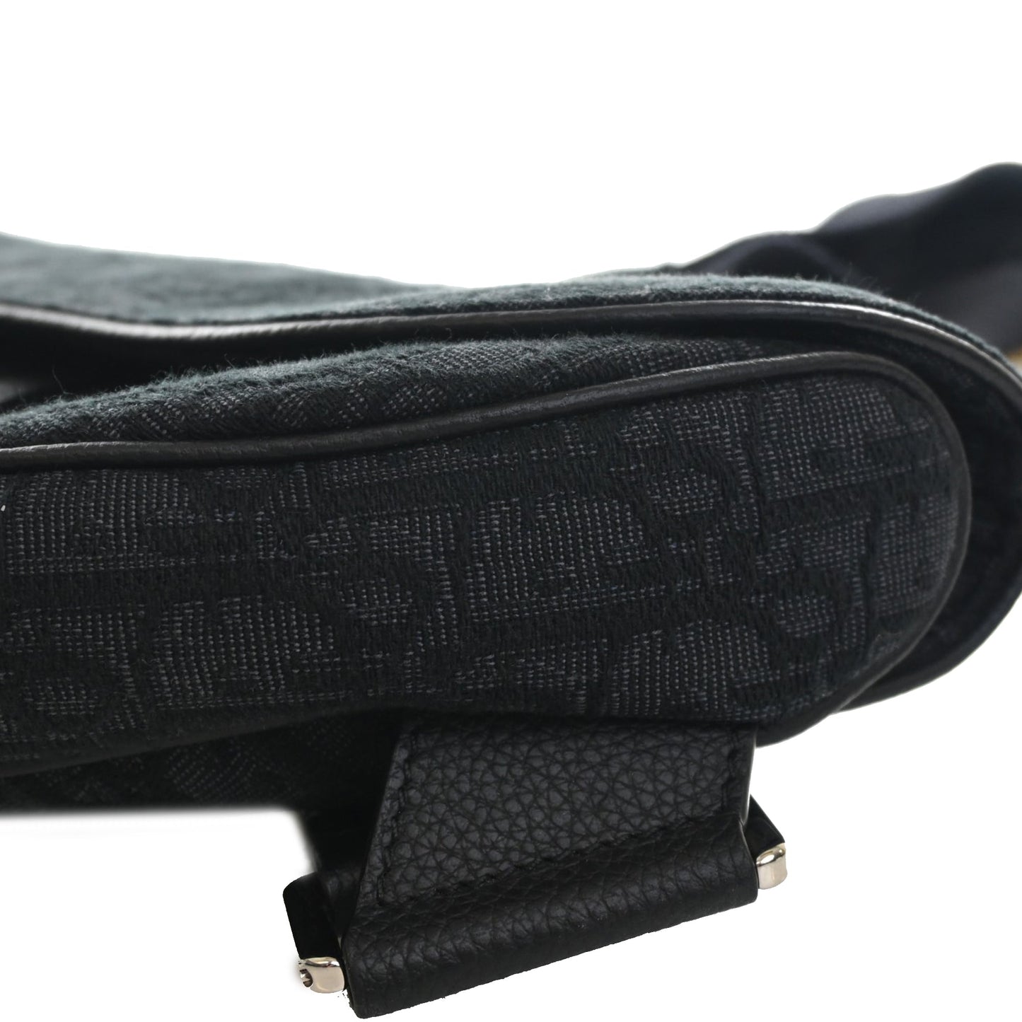 Dior Oblique Canvas Saddle Crossbody