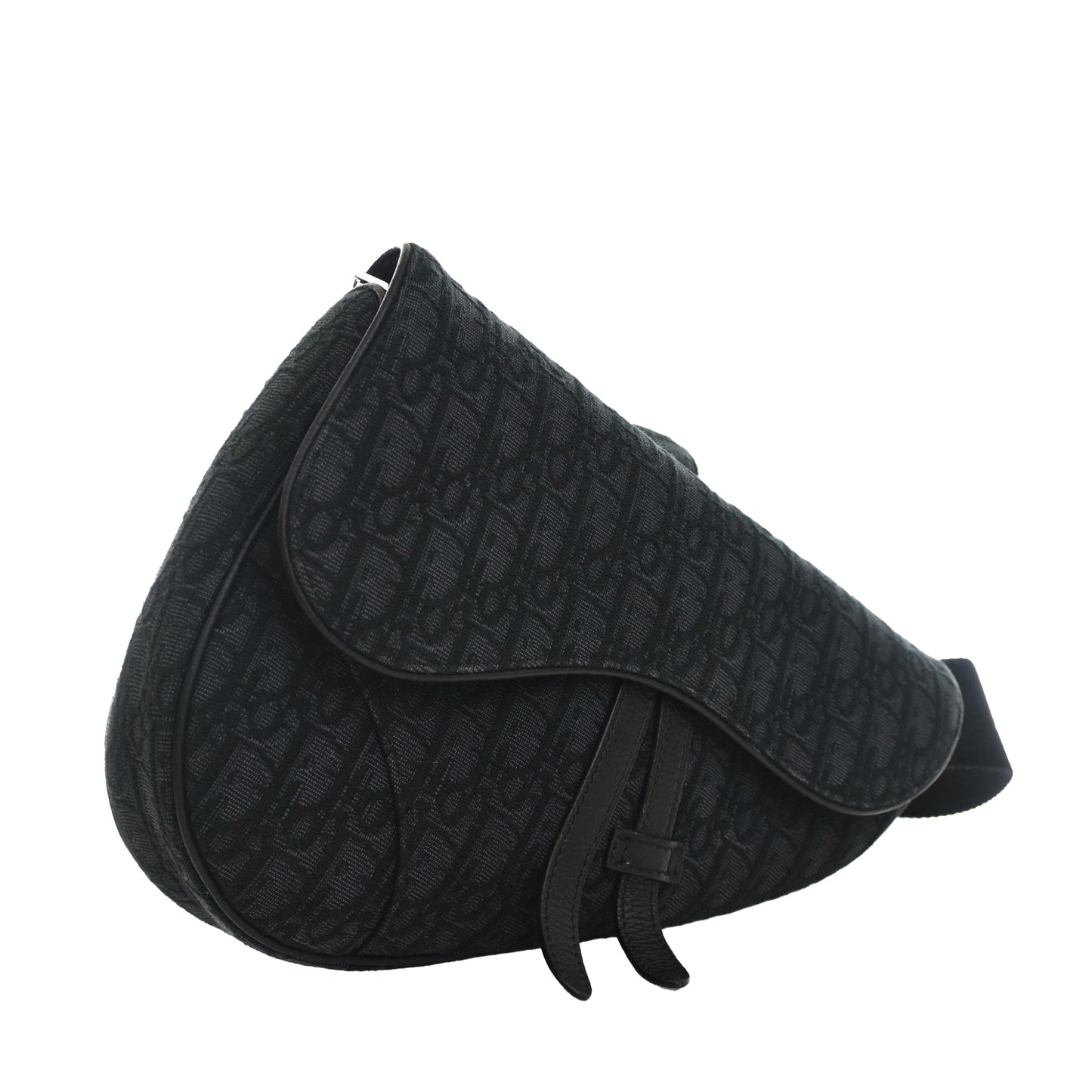 Dior Oblique Canvas Saddle Crossbody