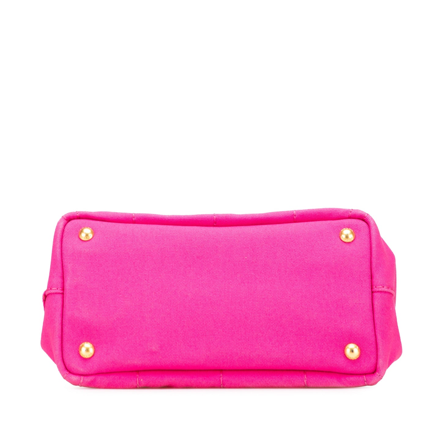 Prada Small Canvas Canapa Logo Satchel