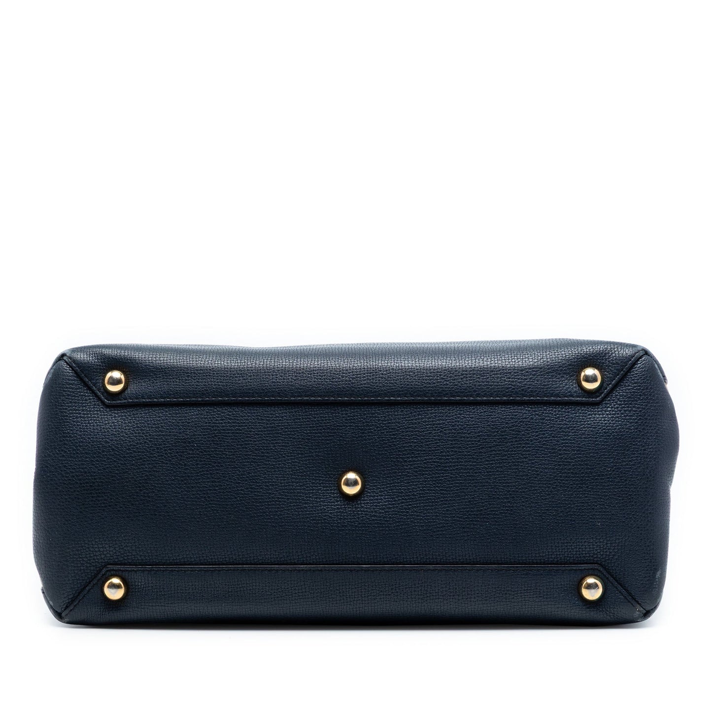 Burberry Medium Leather and House Check Banner Satchel